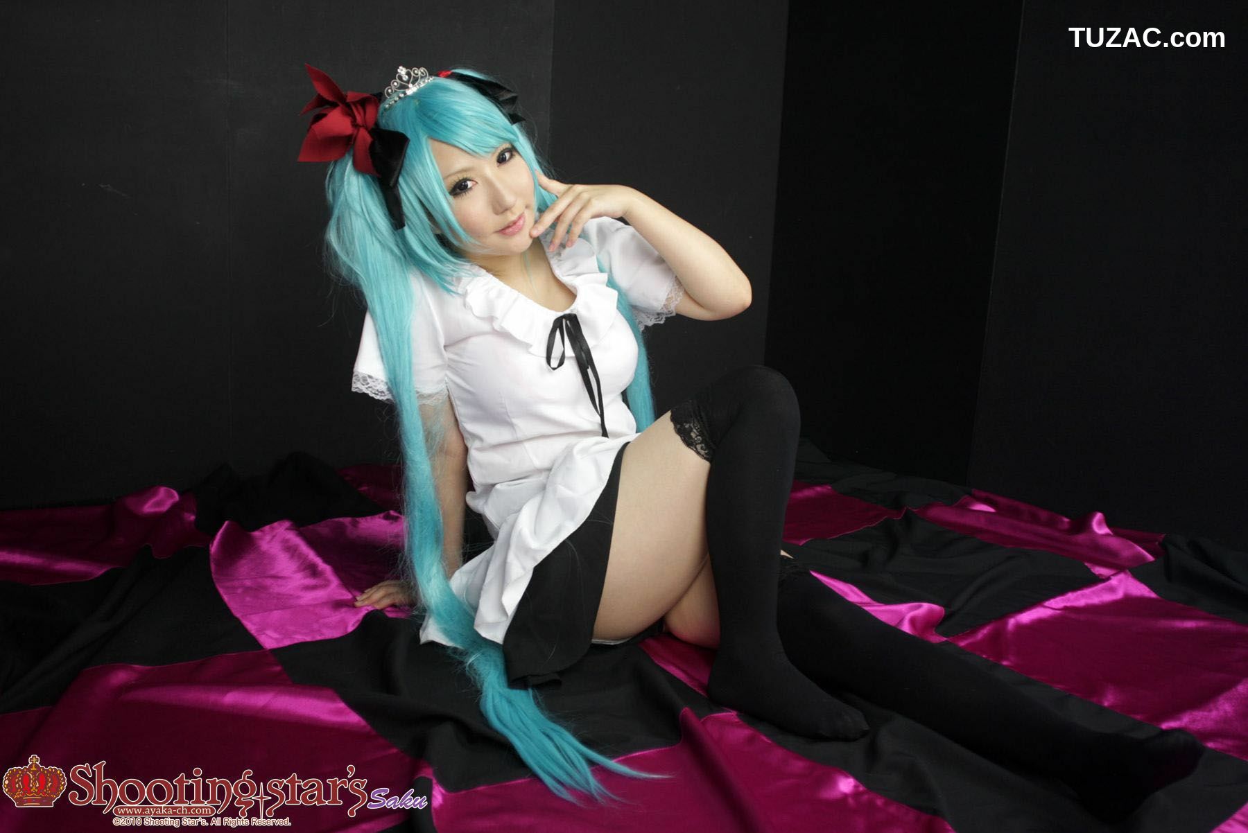 日本CosPlay_绫香サク (Saku Ayaka) 《Vocaloid》Hatsune Miku 4 写真集