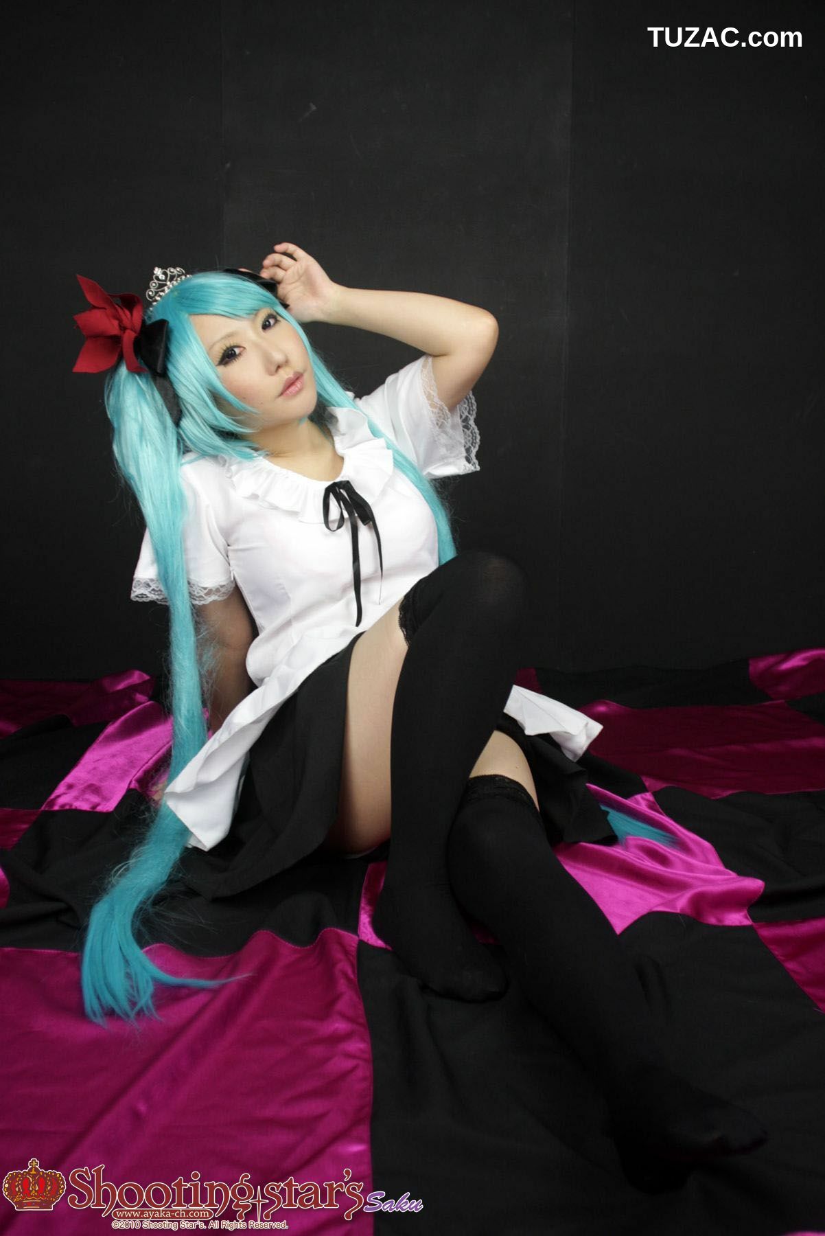 日本CosPlay_绫香サク (Saku Ayaka) 《Vocaloid》Hatsune Miku 4 写真集