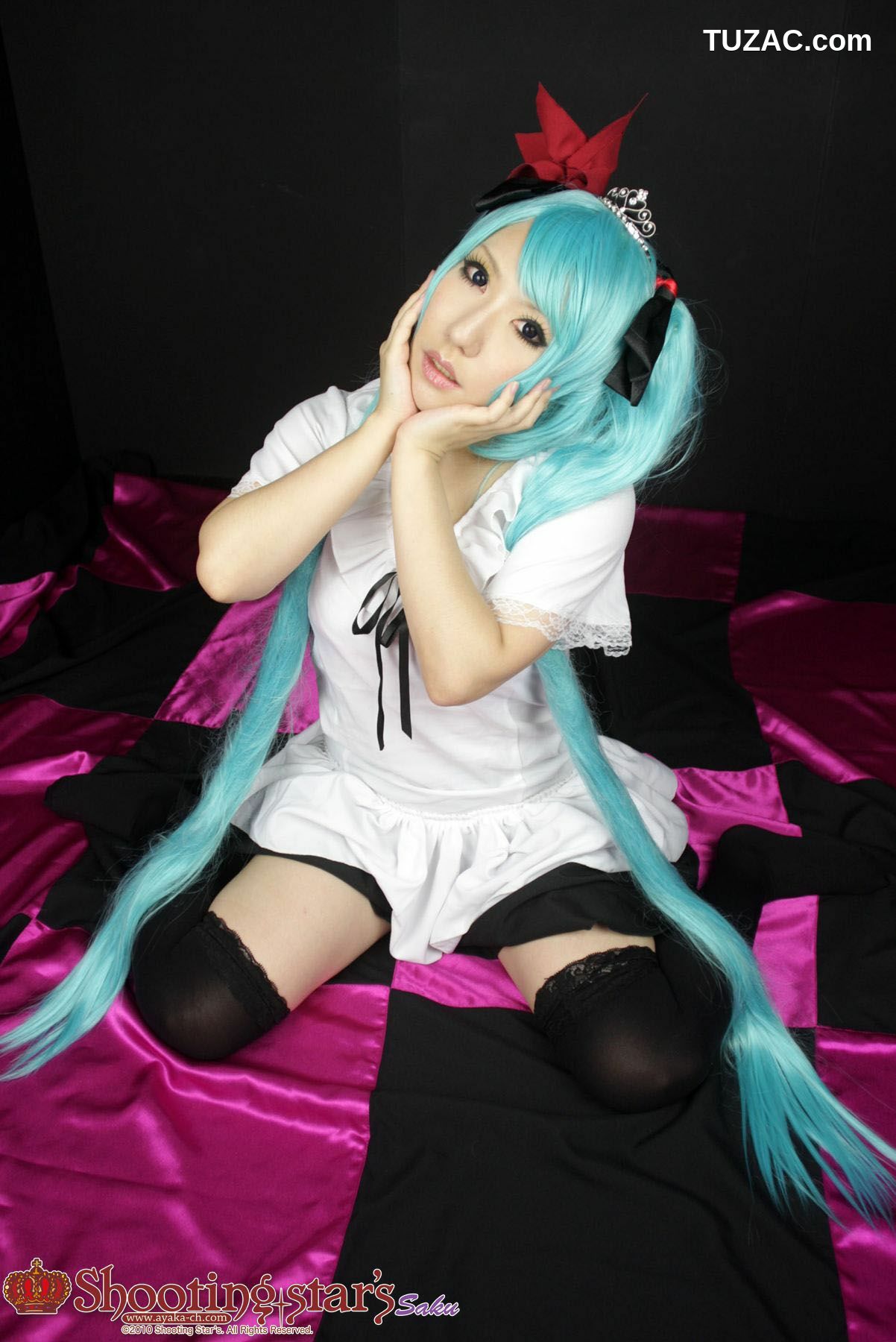 日本CosPlay_绫香サク (Saku Ayaka) 《Vocaloid》Hatsune Miku 4 写真集