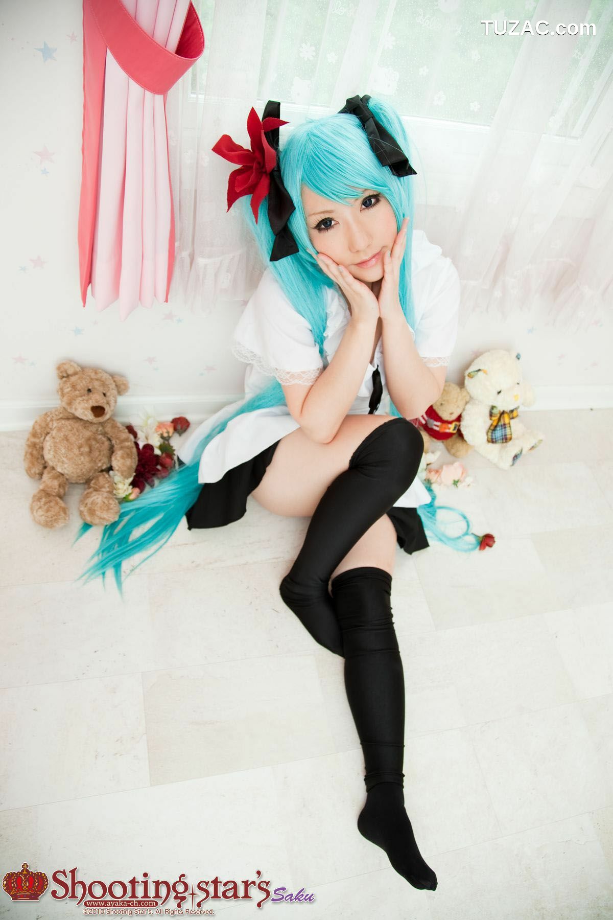 日本CosPlay_绫香サク (Saku Ayaka) 《Vocaloid》Hatsune Miku 4 写真集