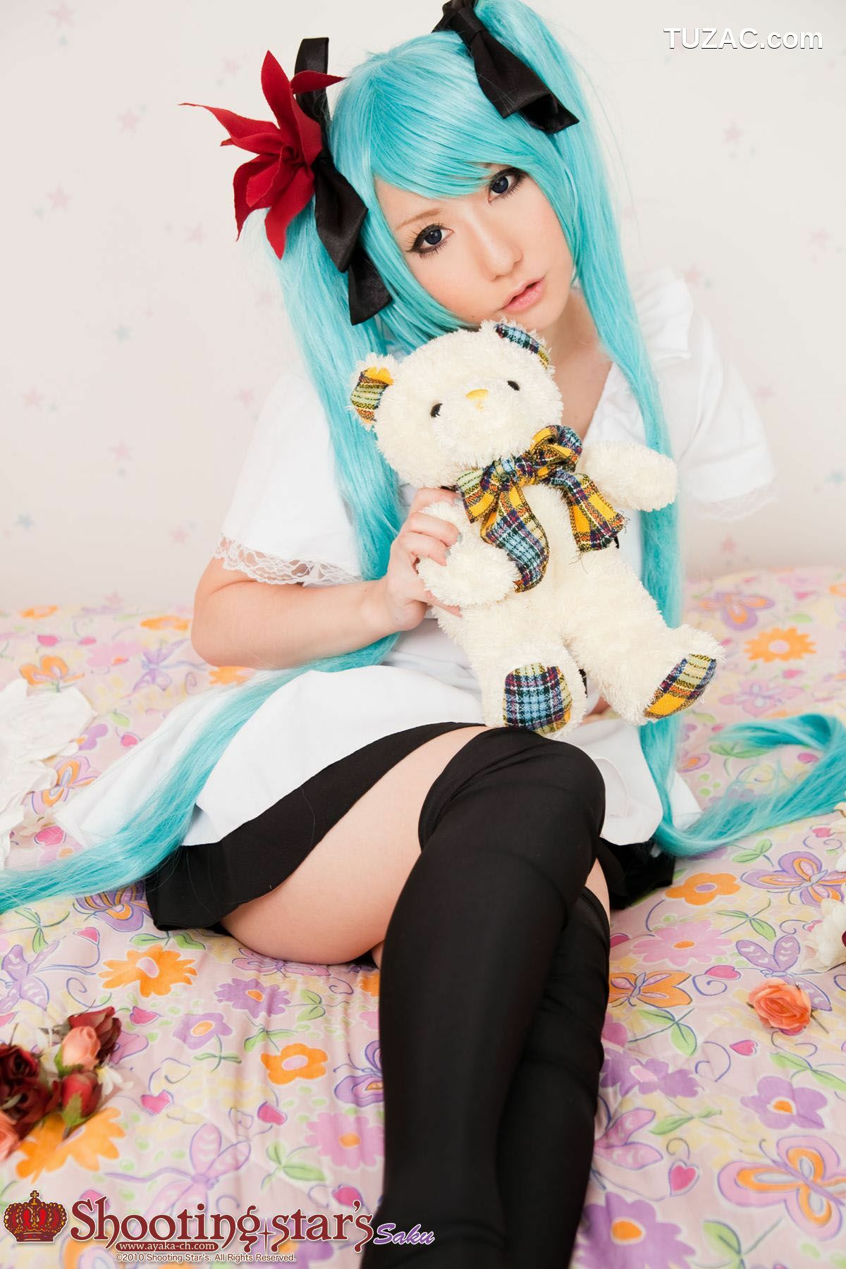 日本CosPlay_绫香サク (Saku Ayaka) 《Vocaloid》Hatsune Miku 4 写真集