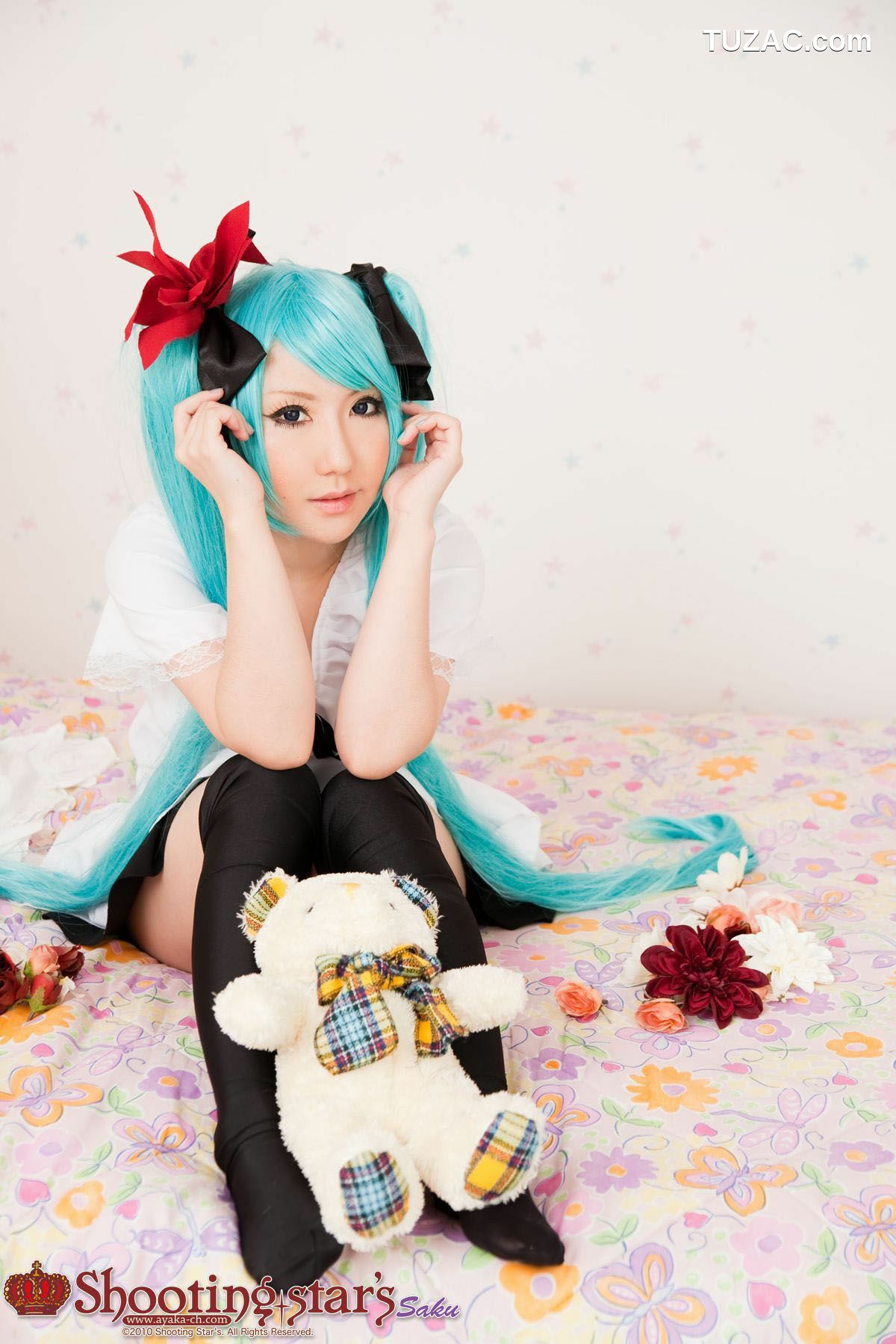 日本CosPlay_绫香サク (Saku Ayaka) 《Vocaloid》Hatsune Miku 4 写真集