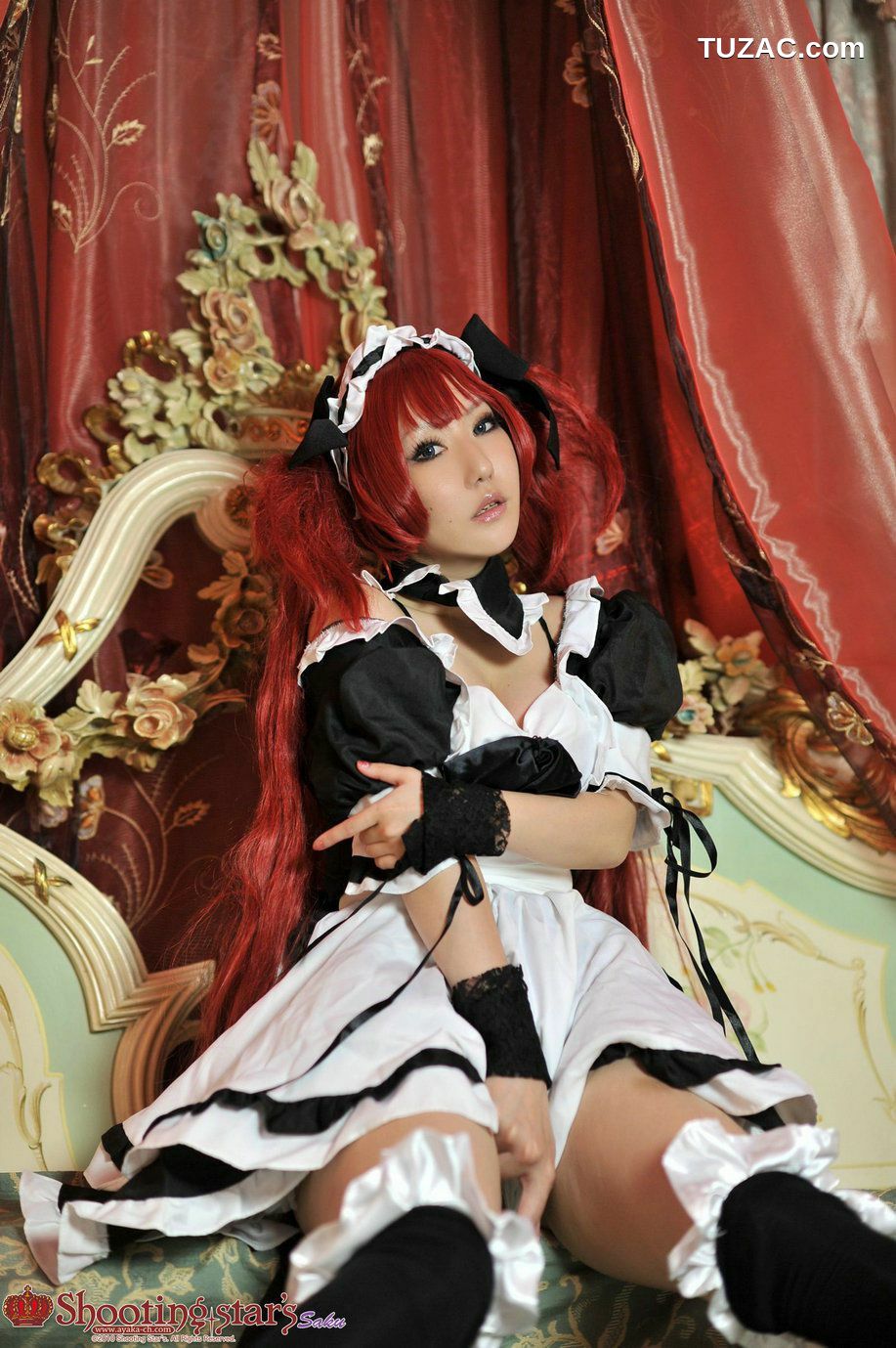 日本CosPlay_绫香サク (Saku Ayaka) 《クイーンズブレイドQueen's Blade》アイリ & Alleyne 写真集