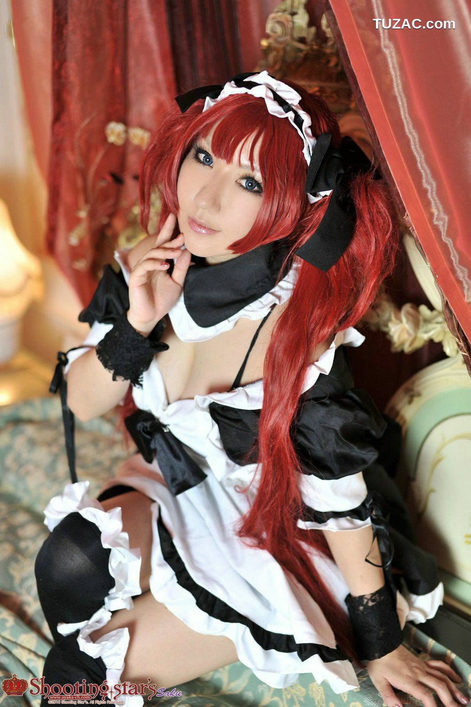 日本CosPlay_绫香サク (Saku Ayaka) 《クイーンズブレイドQueen's Blade》アイリ &amp; Alleyne 写真集