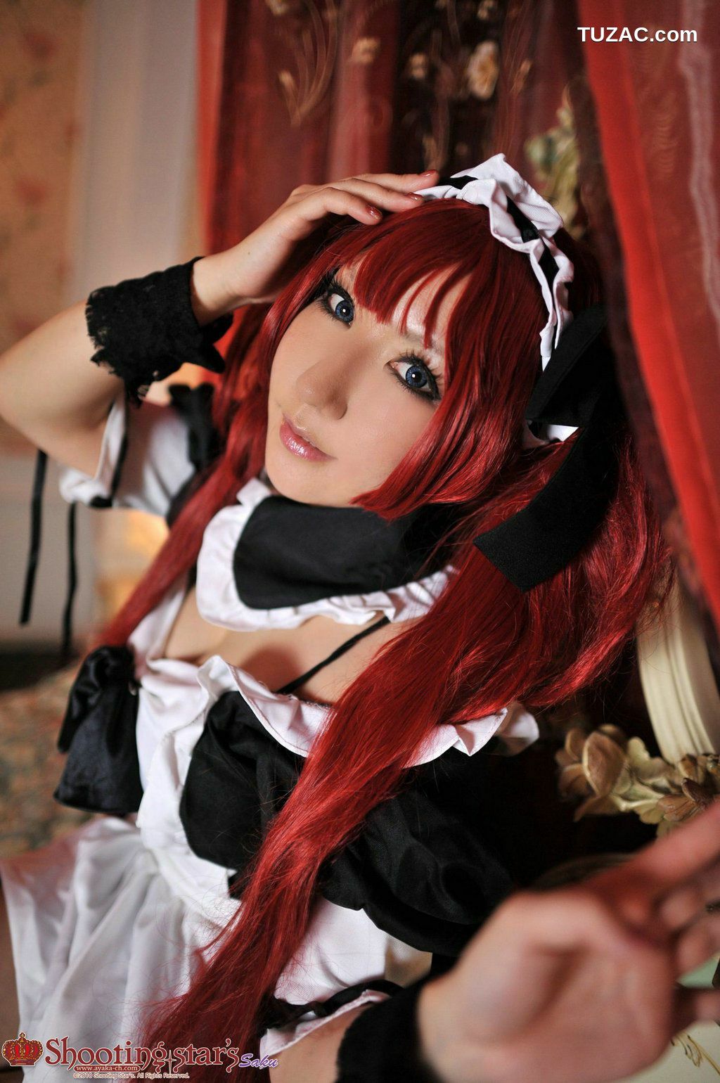 日本CosPlay_绫香サク (Saku Ayaka) 《クイーンズブレイドQueen's Blade》アイリ &amp; Alleyne 写真集
