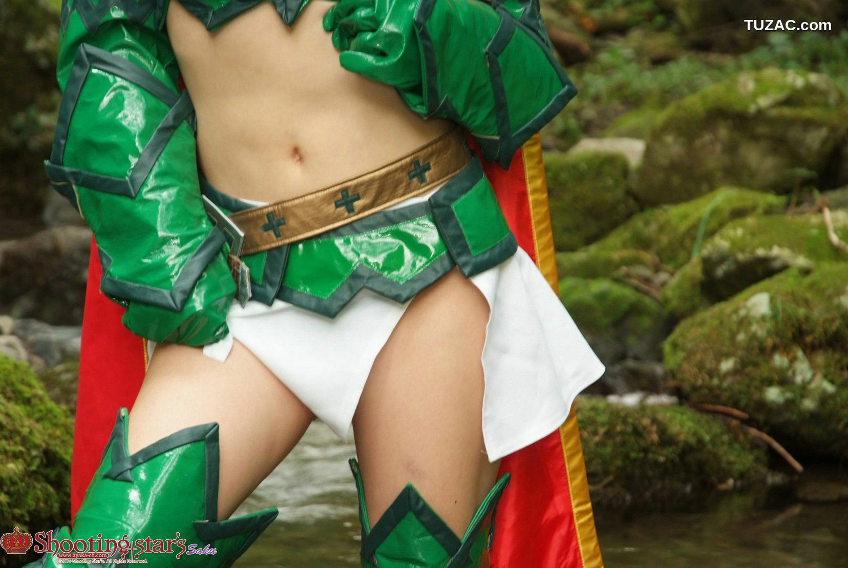 日本CosPlay_绫香サク (Saku Ayaka) 《クイーンズブレイドQueen's Blade》アイリ & Alleyne 写真集