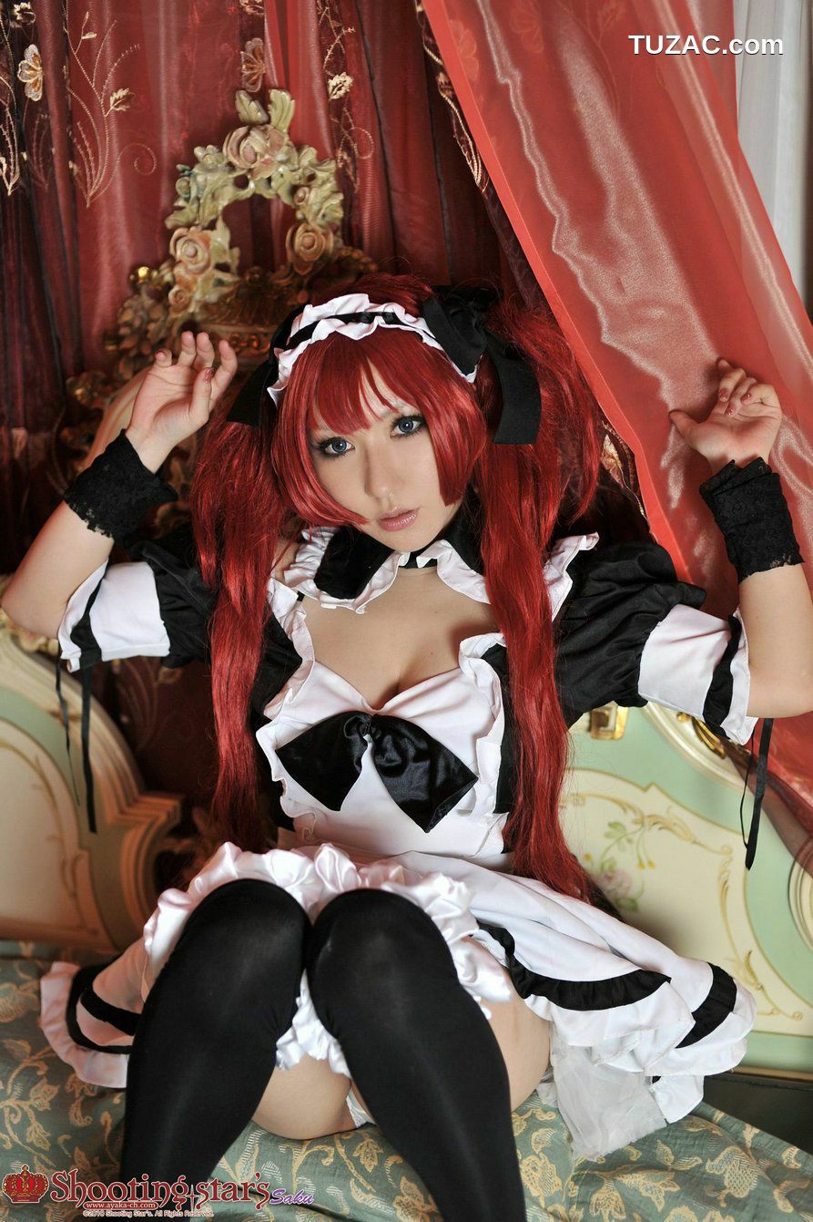日本CosPlay_绫香サク (Saku Ayaka) 《クイーンズブレイドQueen's Blade》アイリ &amp; Alleyne 写真集
