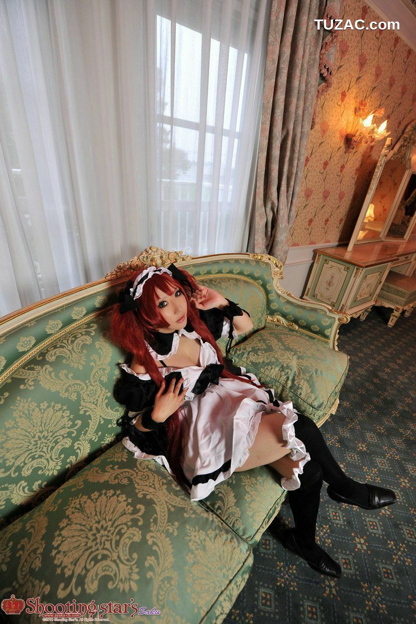 日本CosPlay_绫香サク (Saku Ayaka) 《クイーンズブレイドQueen's Blade》アイリ &amp; Alleyne 写真集