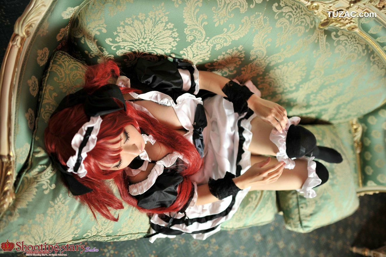 日本CosPlay_绫香サク (Saku Ayaka) 《クイーンズブレイドQueen's Blade》アイリ &amp; Alleyne 写真集