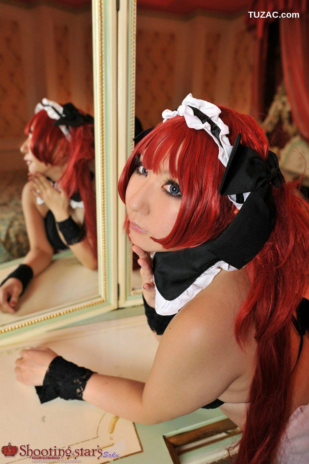 日本CosPlay_绫香サク (Saku Ayaka) 《クイーンズブレイドQueen's Blade》アイリ & Alleyne 写真集