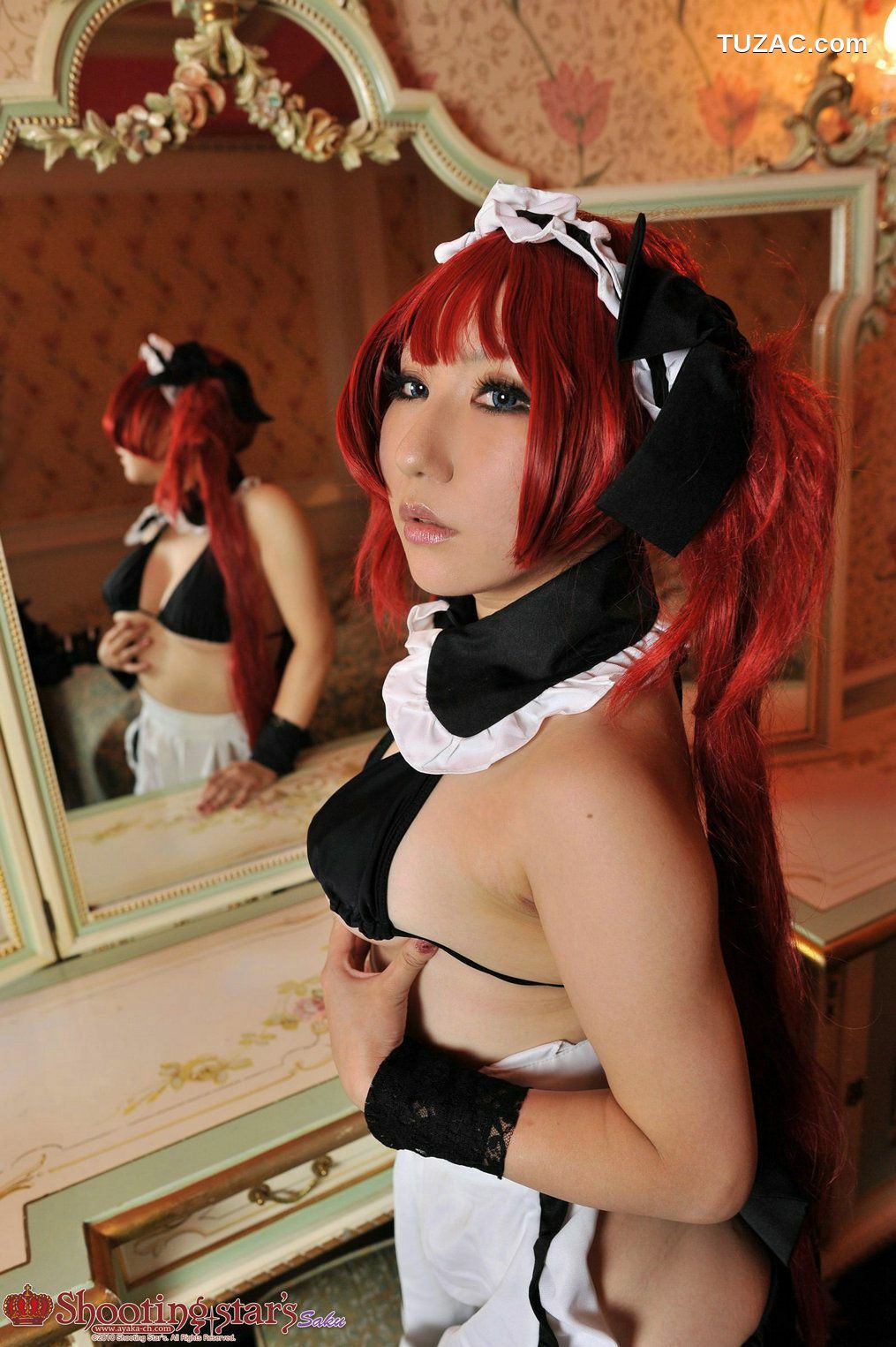 日本CosPlay_绫香サク (Saku Ayaka) 《クイーンズブレイドQueen's Blade》アイリ & Alleyne 写真集