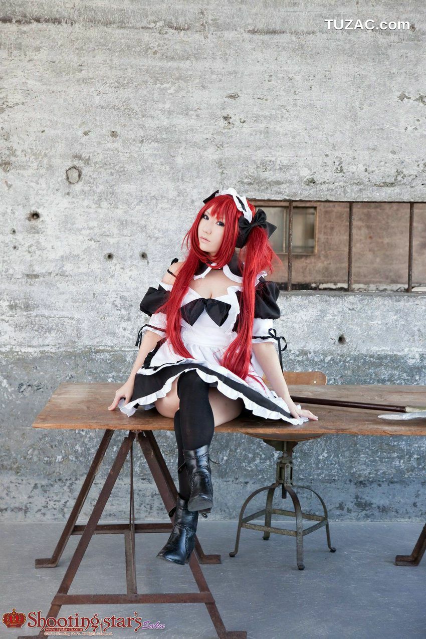 日本CosPlay_绫香サク (Saku Ayaka) 《クイーンズブレイドQueen's Blade》アイリ & Alleyne 写真集