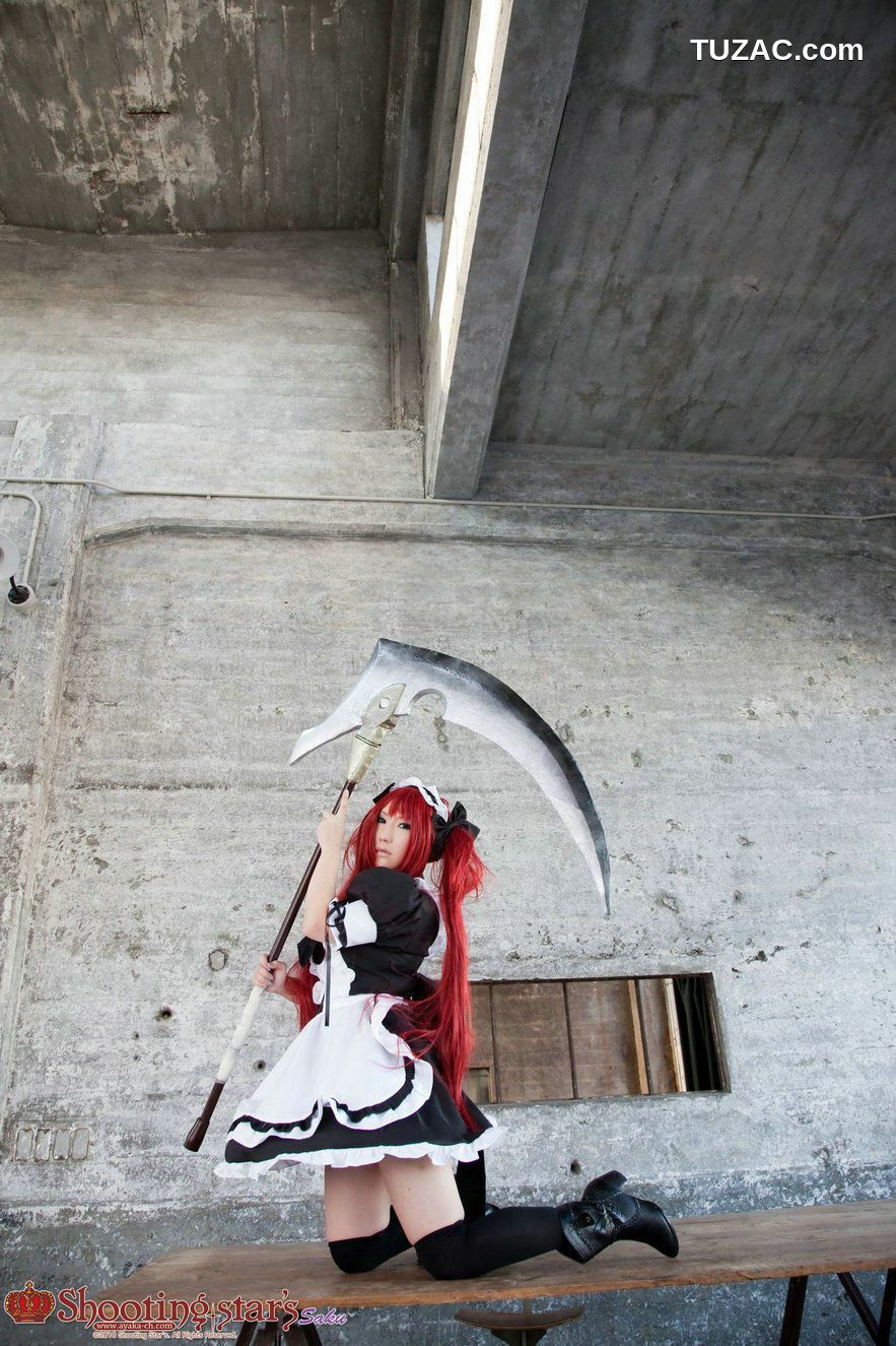 日本CosPlay_绫香サク (Saku Ayaka) 《クイーンズブレイドQueen's Blade》アイリ & Alleyne 写真集