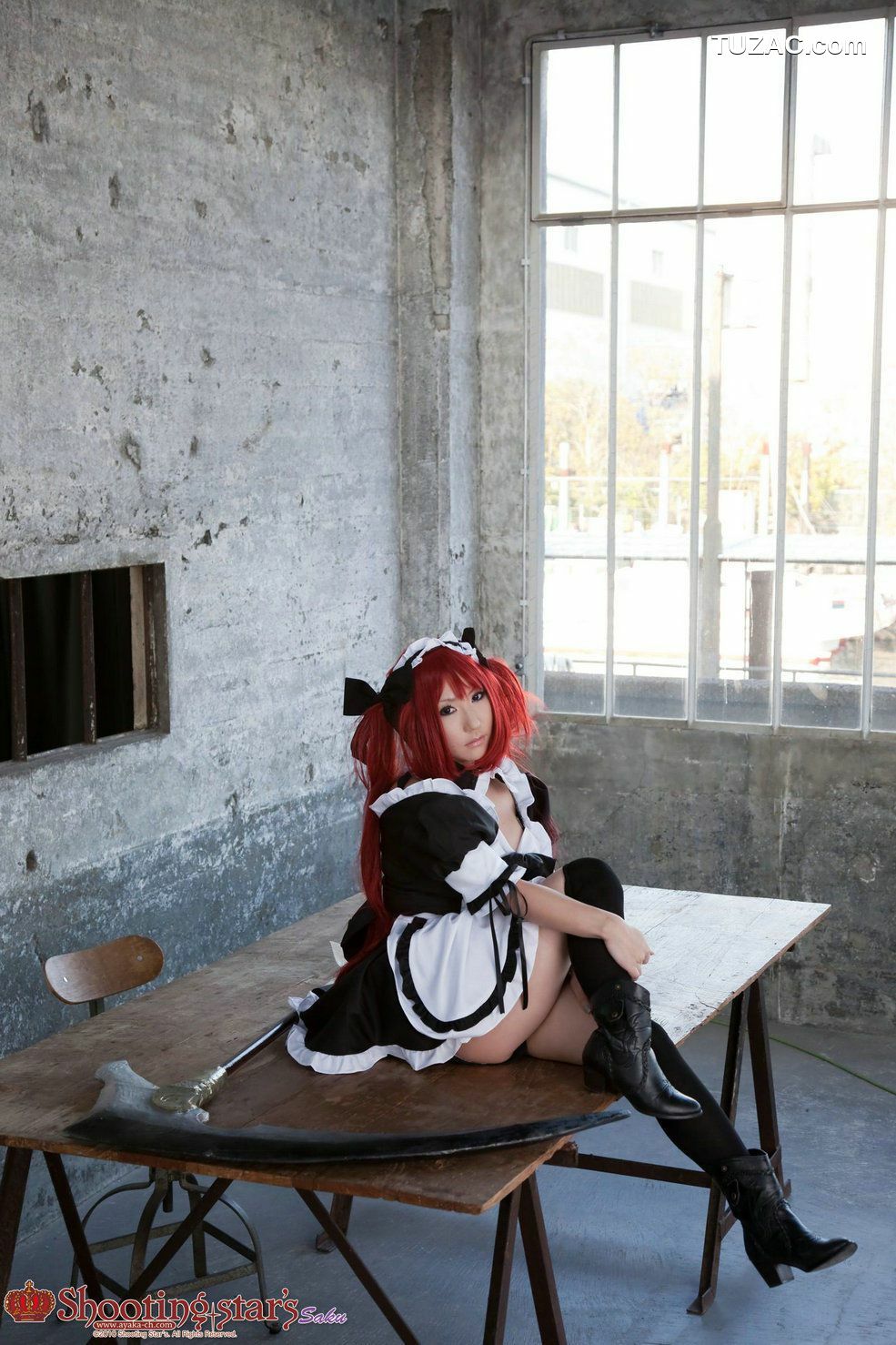 日本CosPlay_绫香サク (Saku Ayaka) 《クイーンズブレイドQueen's Blade》アイリ & Alleyne 写真集