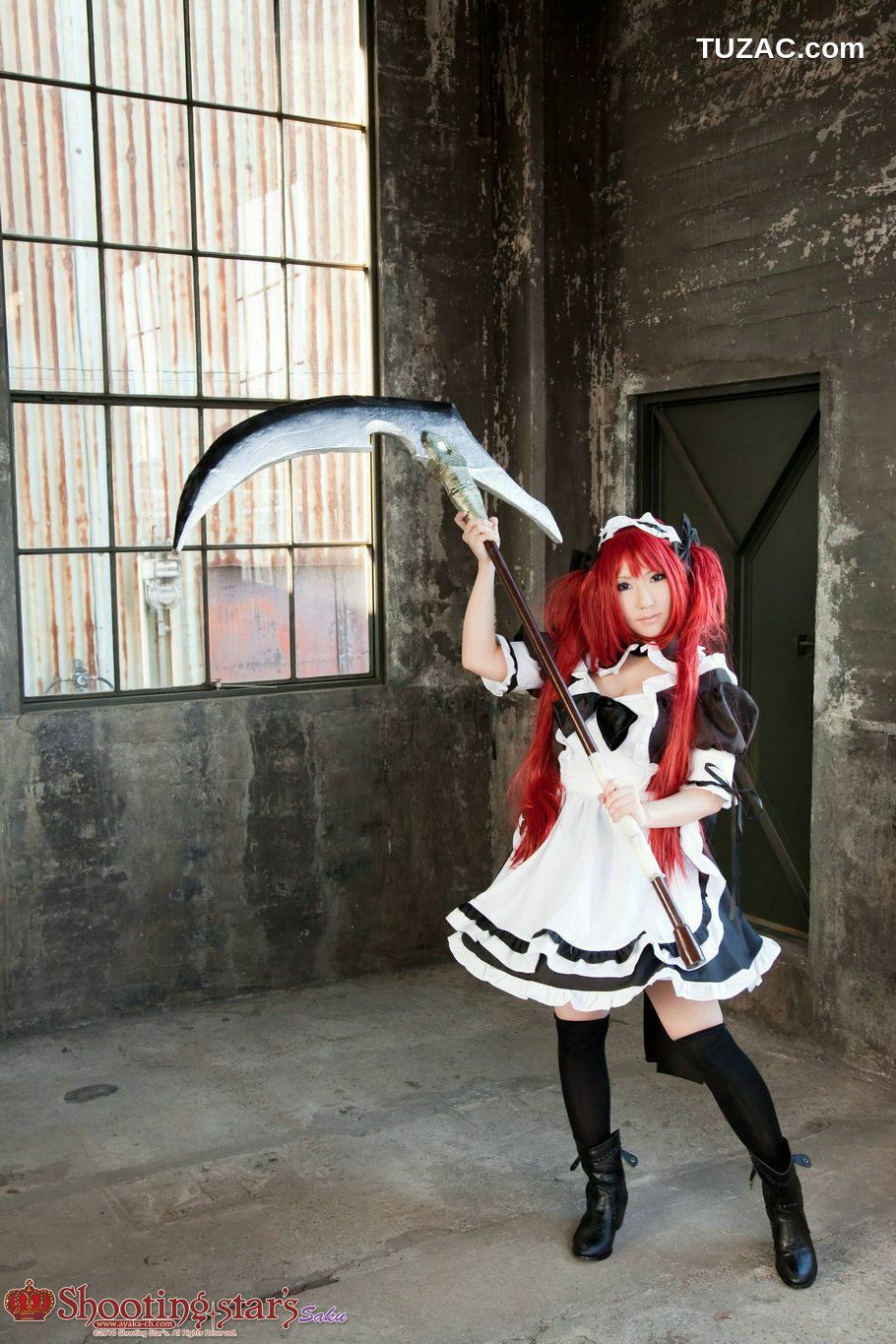 日本CosPlay_绫香サク (Saku Ayaka) 《クイーンズブレイドQueen's Blade》アイリ & Alleyne 写真集