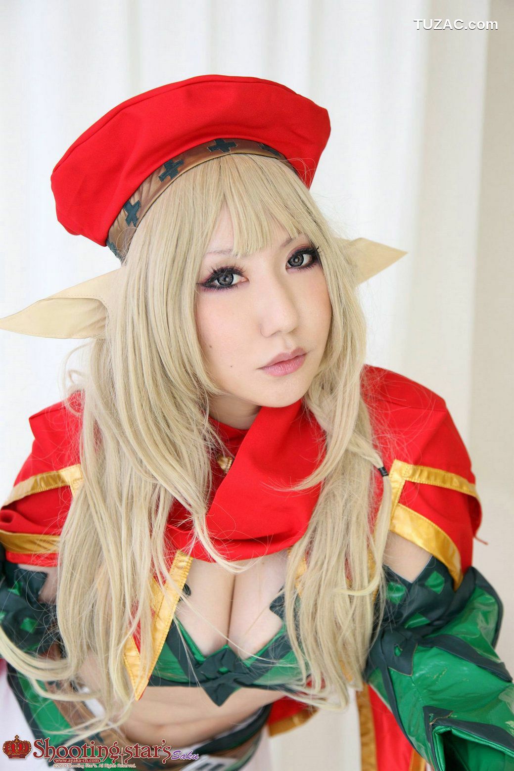 日本CosPlay_绫香サク (Saku Ayaka) 《クイーンズブレイドQueen's Blade》アイリ & Alleyne 写真集