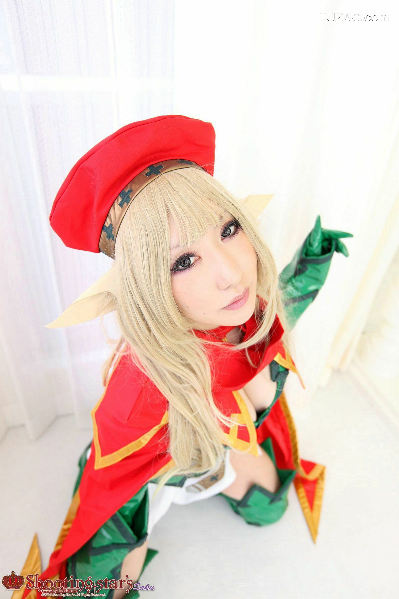 日本CosPlay_绫香サク (Saku Ayaka) 《クイーンズブレイドQueen's Blade》アイリ & Alleyne 写真集