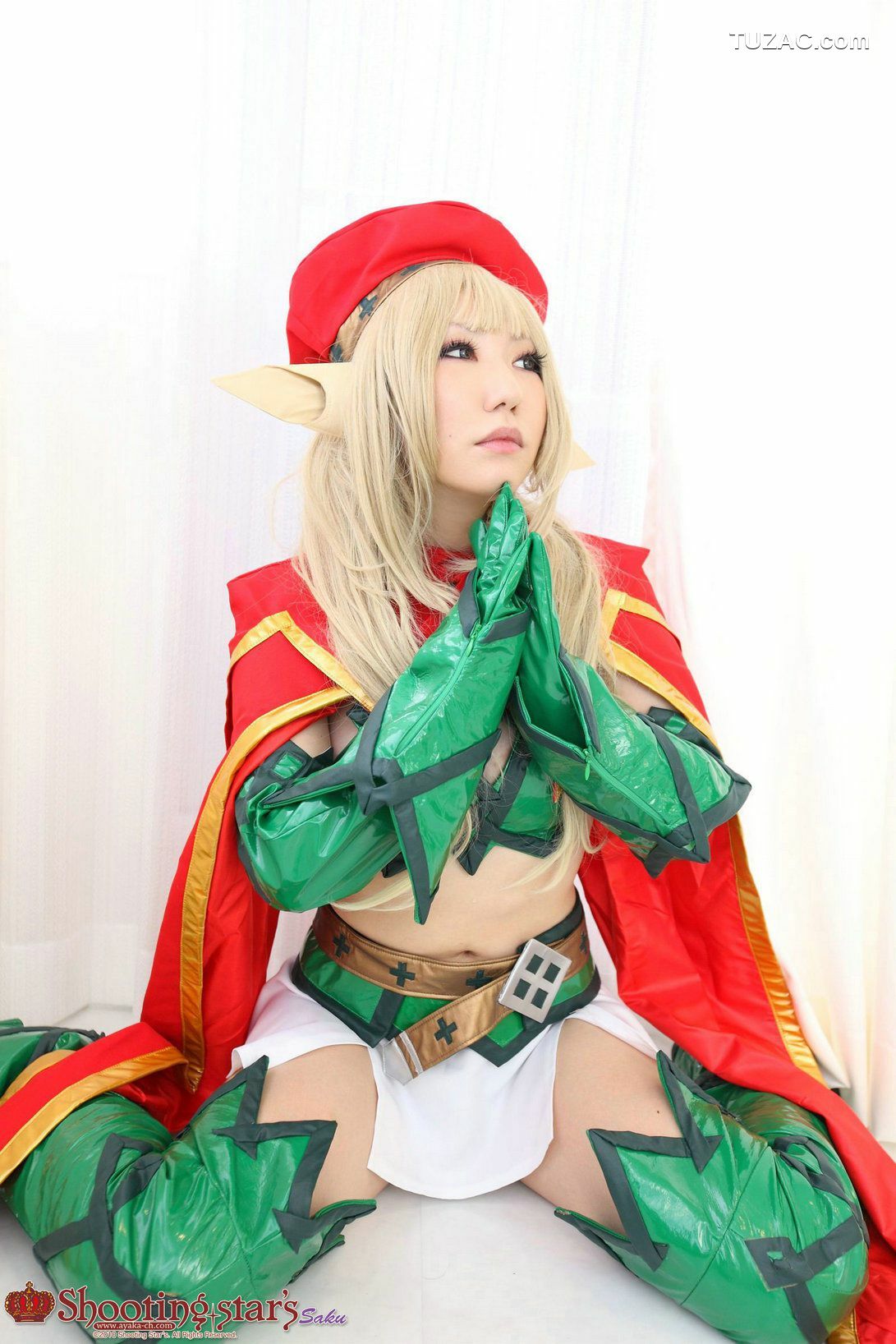 日本CosPlay_绫香サク (Saku Ayaka) 《クイーンズブレイドQueen's Blade》アイリ & Alleyne 写真集