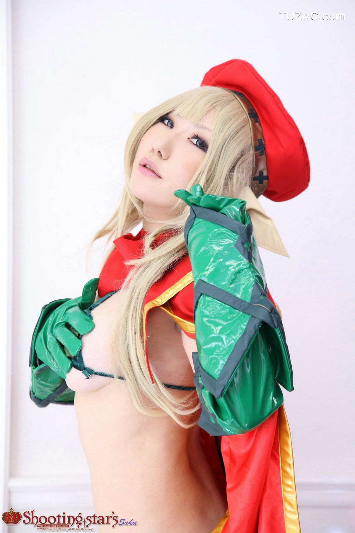 日本CosPlay_绫香サク (Saku Ayaka) 《クイーンズブレイドQueen's Blade》アイリ & Alleyne 写真集