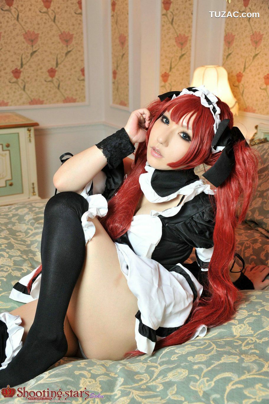 日本CosPlay_绫香サク (Saku Ayaka) 《クイーンズブレイドQueen's Blade》アイリ & Alleyne 写真集