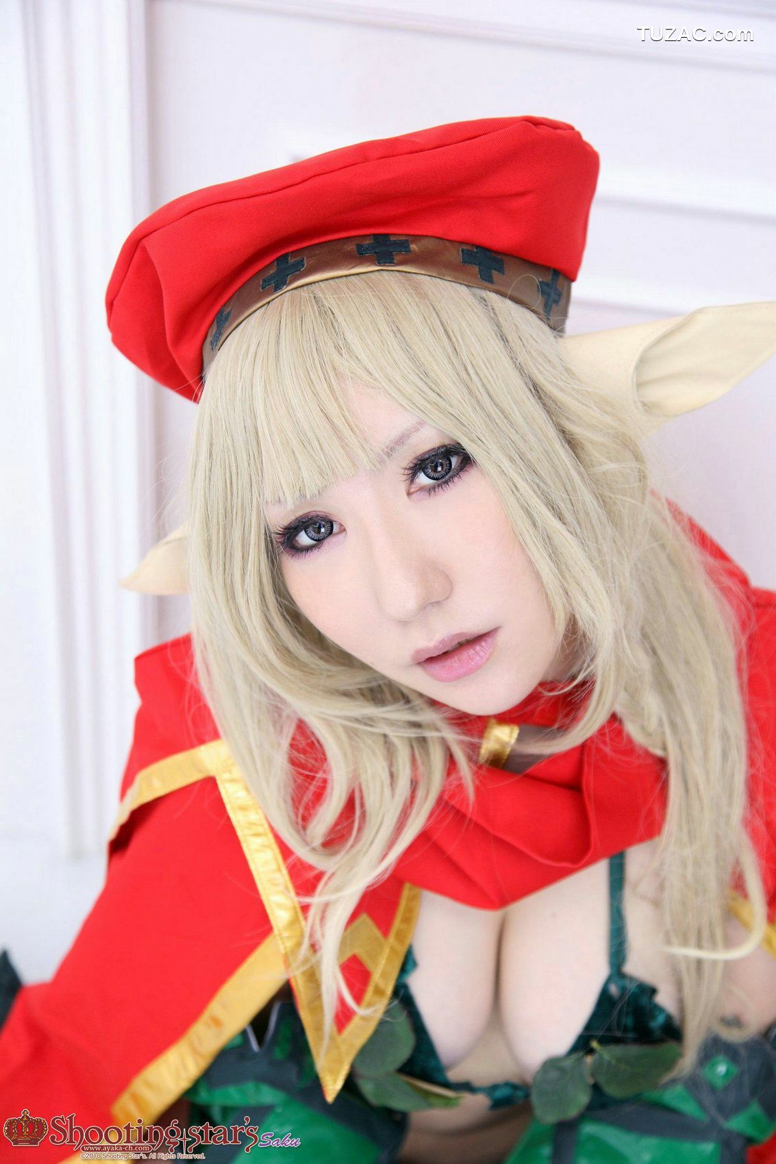 日本CosPlay_绫香サク (Saku Ayaka) 《クイーンズブレイドQueen's Blade》アイリ & Alleyne 写真集