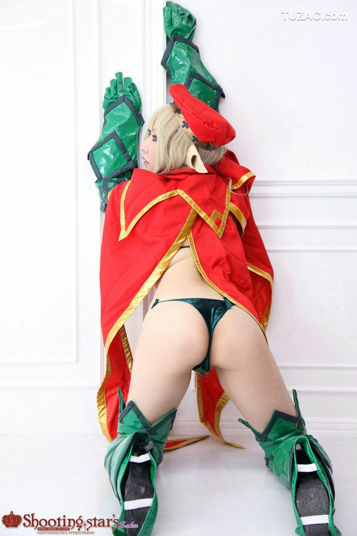 日本CosPlay_绫香サク (Saku Ayaka) 《クイーンズブレイドQueen's Blade》アイリ & Alleyne 写真集