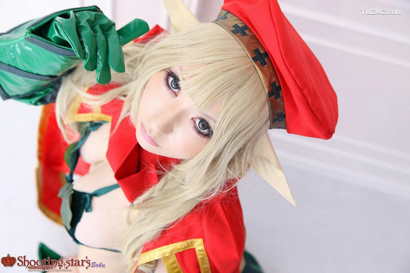 日本CosPlay_绫香サク (Saku Ayaka) 《クイーンズブレイドQueen's Blade》アイリ &amp; Alleyne 写真集