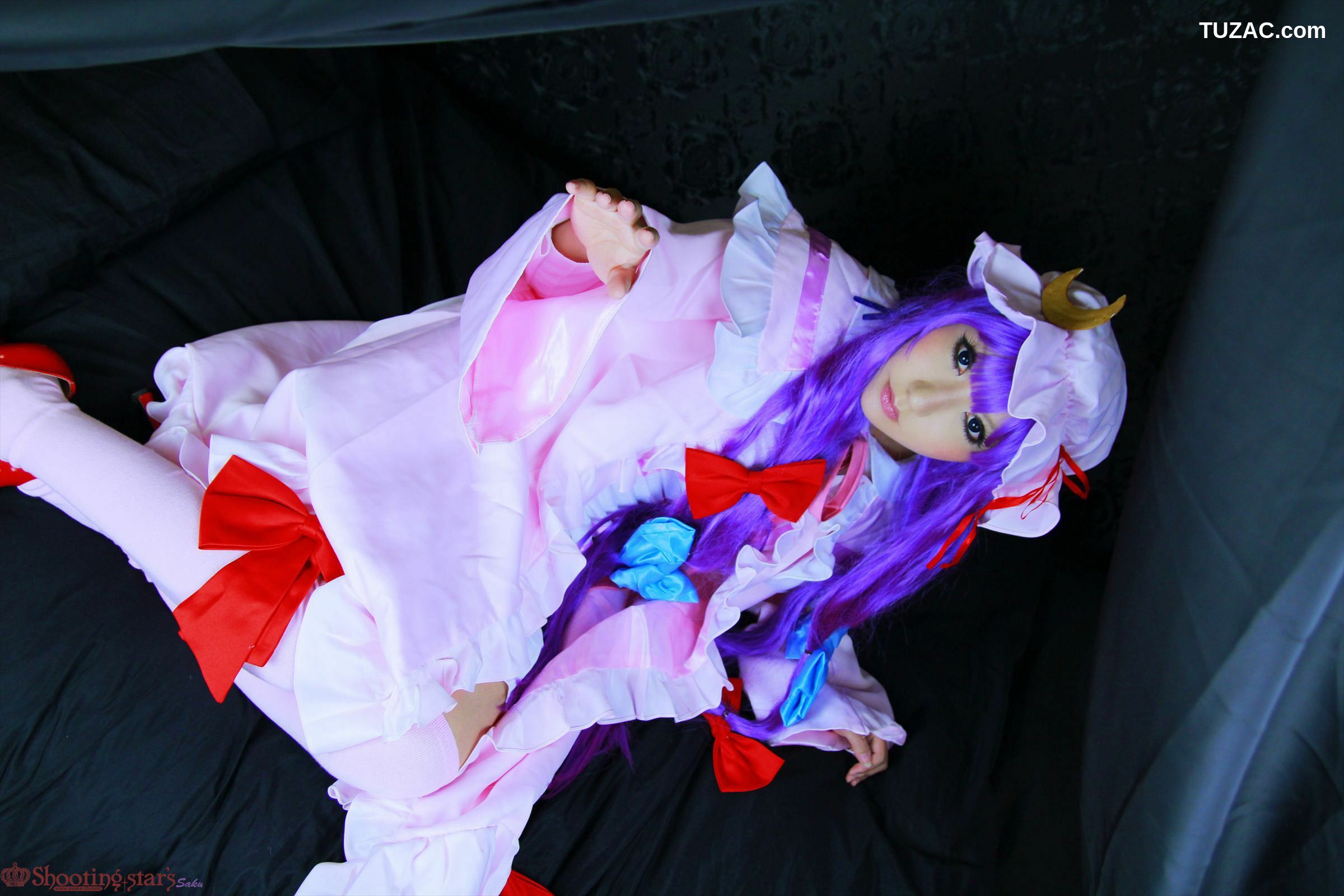 日本CosPlay_绫香サク (サク綾香 Saku Ayaka) 《東方Project》Patchouli Knowledge 写真集[100P]