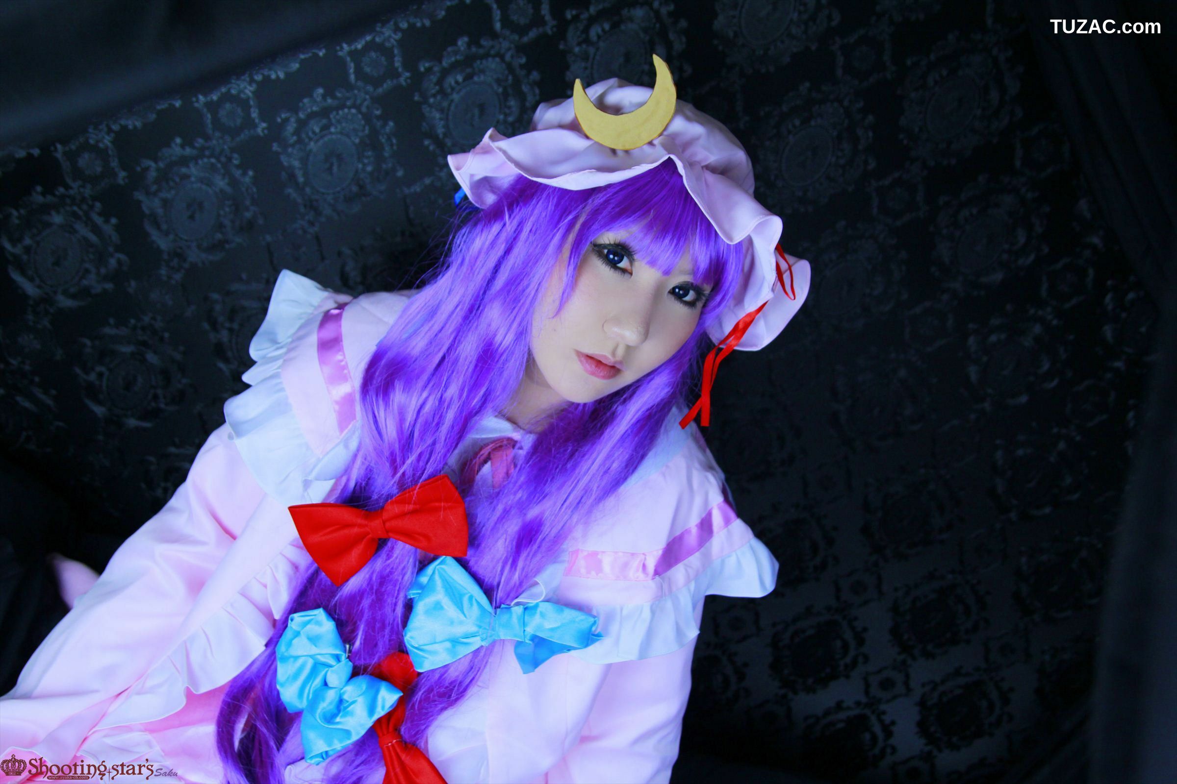 日本CosPlay_绫香サク (サク綾香 Saku Ayaka) 《東方Project》Patchouli Knowledge 写真集[100P]