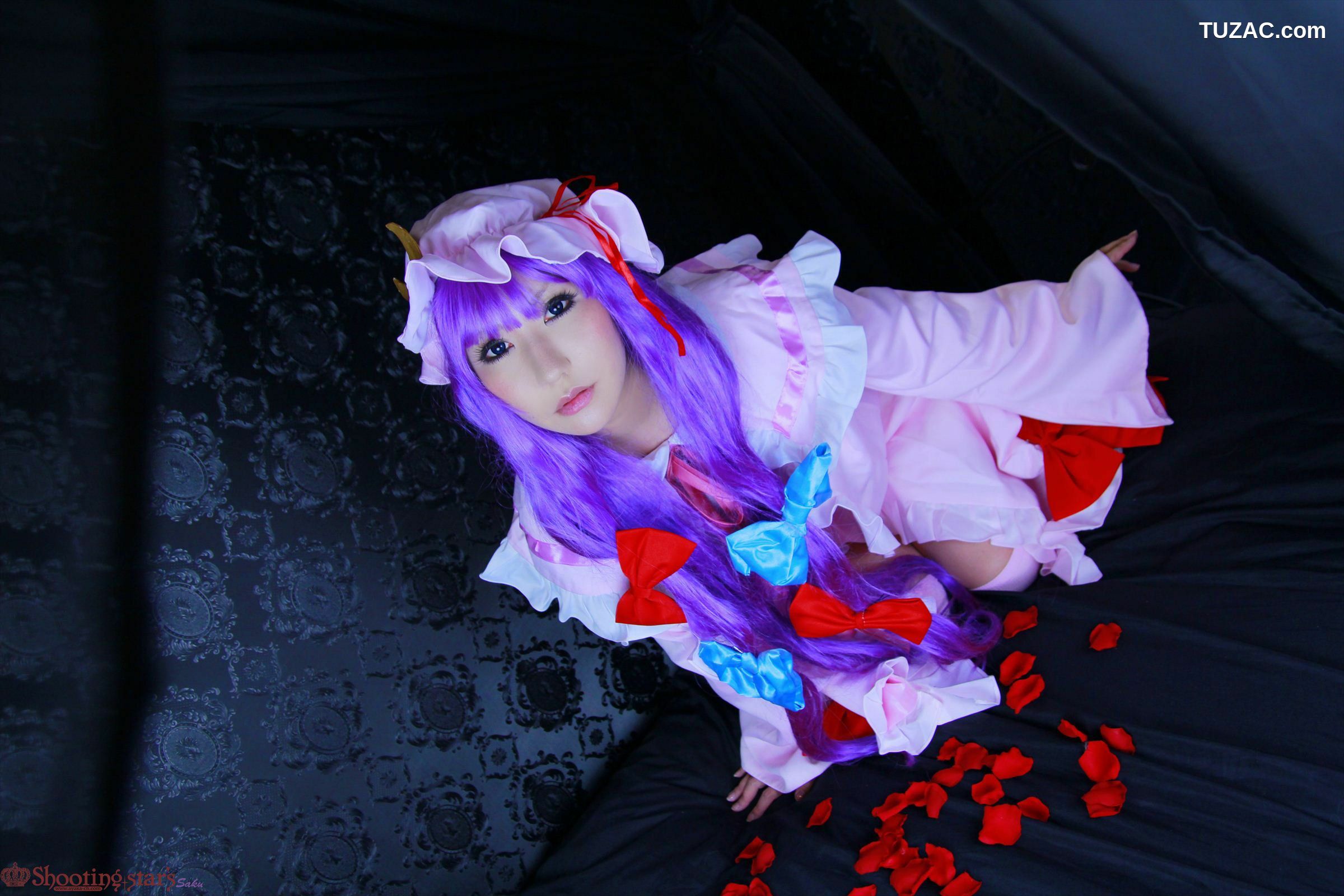日本CosPlay_绫香サク (サク綾香 Saku Ayaka) 《東方Project》Patchouli Knowledge 写真集[100P]