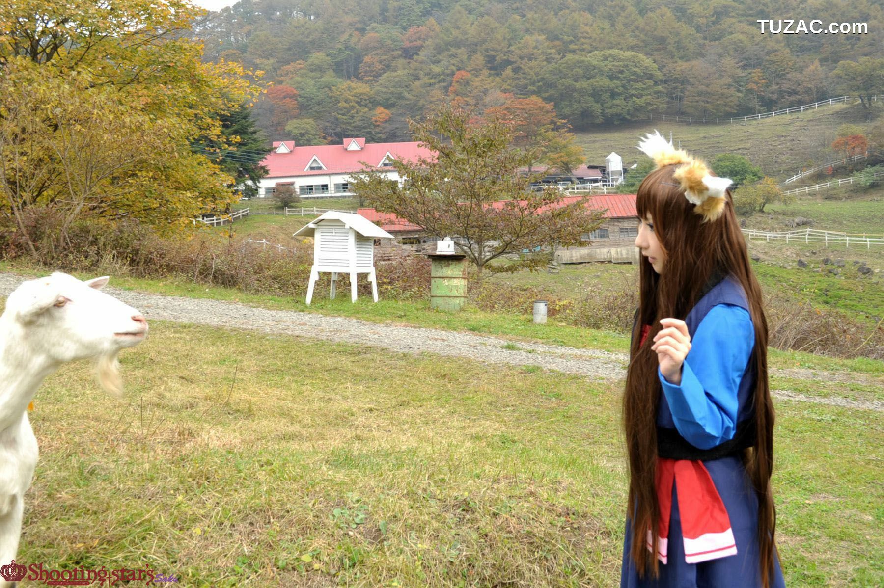 日本CosPlay_绫香サク (サク綾香 Saku Ayaka) 《狼与香辛料》赫萝 写真集