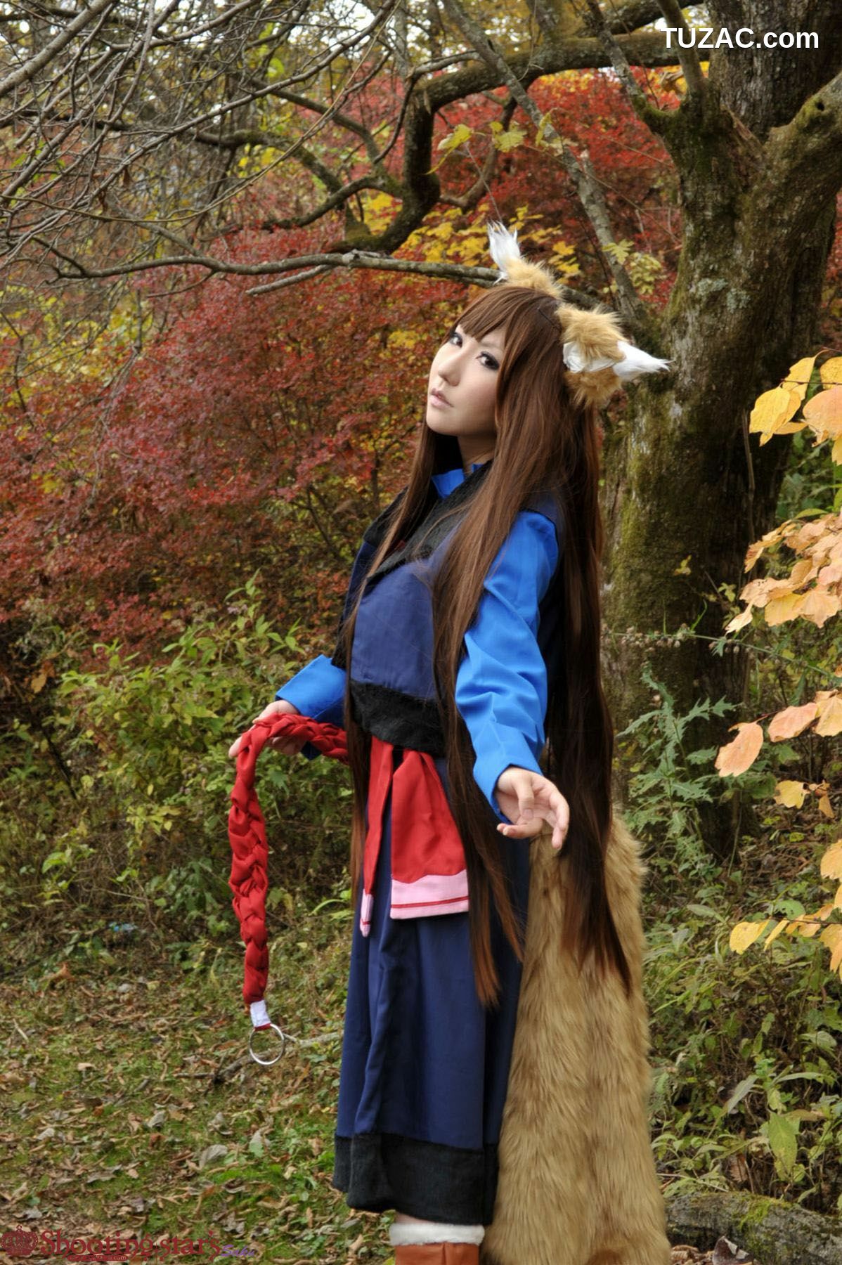 日本CosPlay_绫香サク (サク綾香 Saku Ayaka) 《狼与香辛料》赫萝 写真集