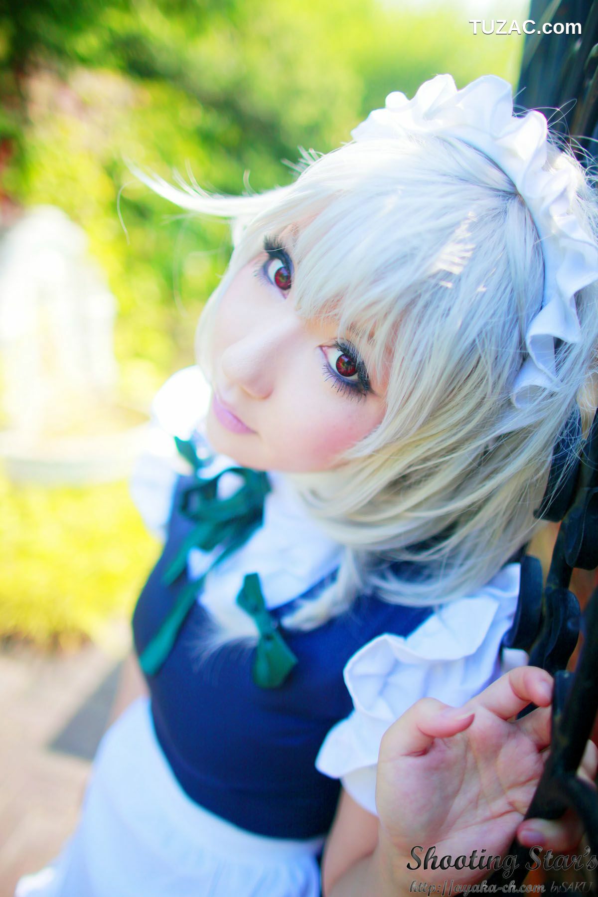 日本CosPlay_绫香サク (サク綾香 Saku Ayaka)《東方Project》Izayoi Sakuya + Patchouli Knowledge 写真集[120P]