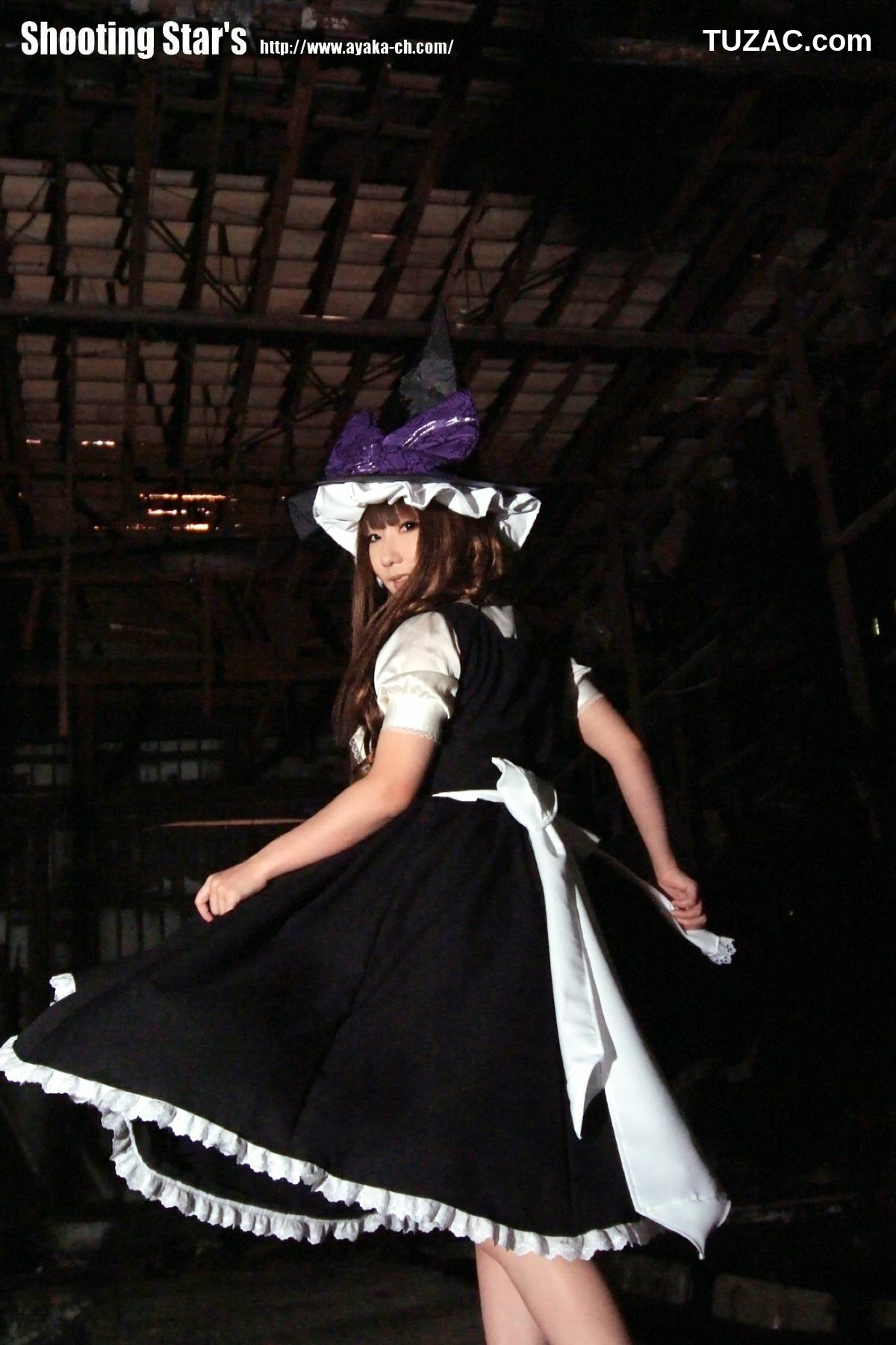 日本CosPlay_绫香サク (サク綾香 Saku Ayaka)《東方Project》霧雨 魔理沙 Kirisame Marisa 写真集