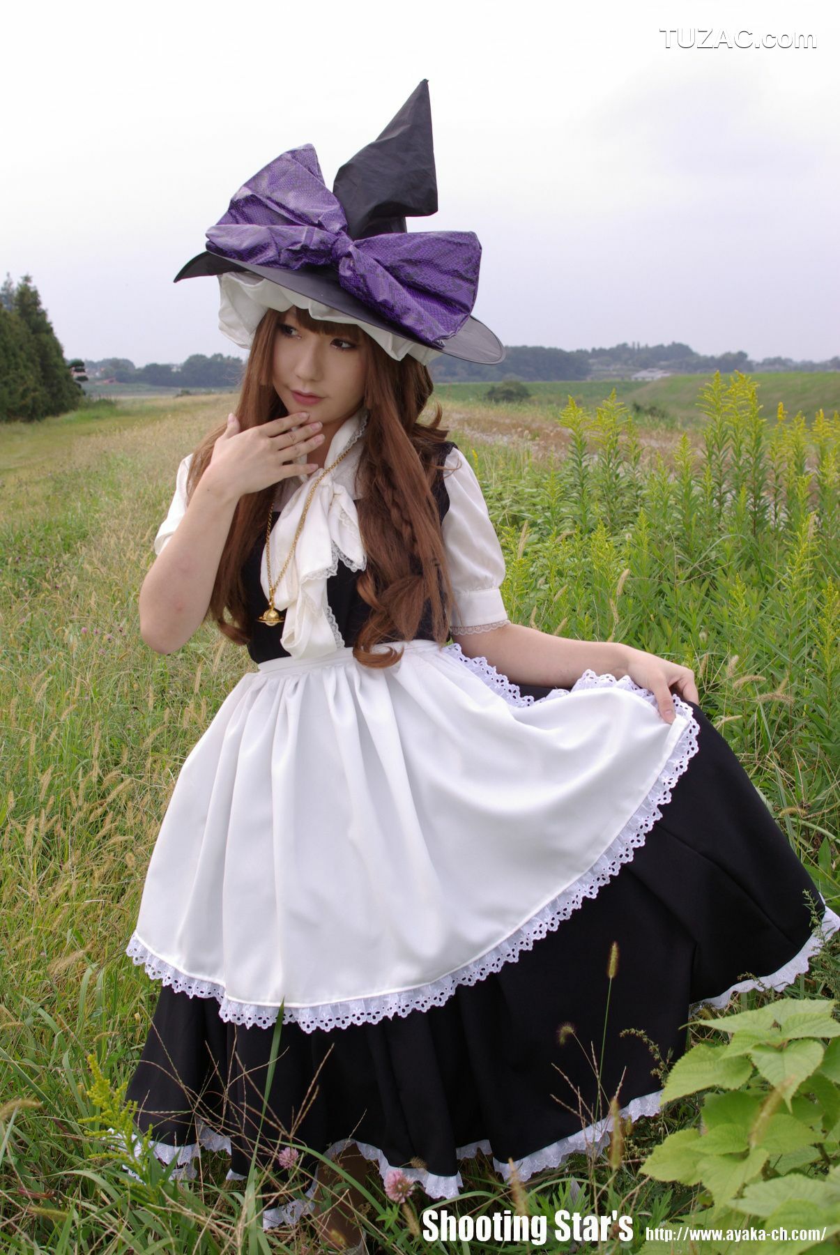 日本CosPlay_绫香サク (サク綾香 Saku Ayaka)《東方Project》霧雨 魔理沙 Kirisame Marisa 写真集