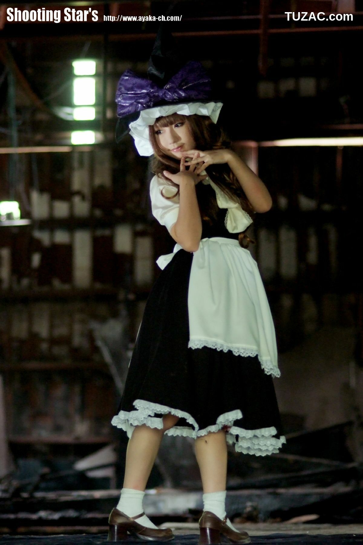 日本CosPlay_绫香サク (サク綾香 Saku Ayaka)《東方Project》霧雨 魔理沙 Kirisame Marisa 写真集