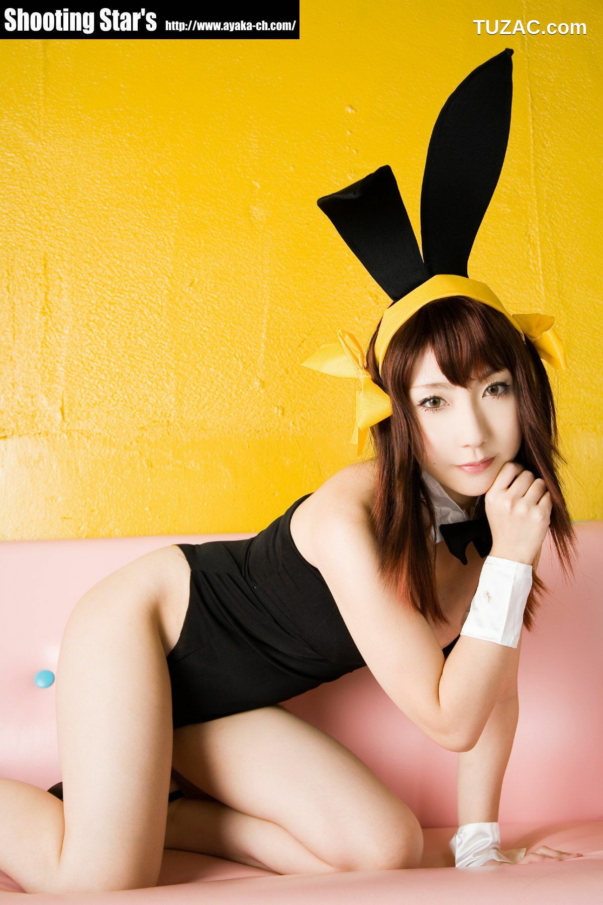 日本CosPlay_绫香サク (サク綾香 Saku Ayaka)《涼宮ハルヒの憂鬱》 ハルヒバニー 写真集[64P]