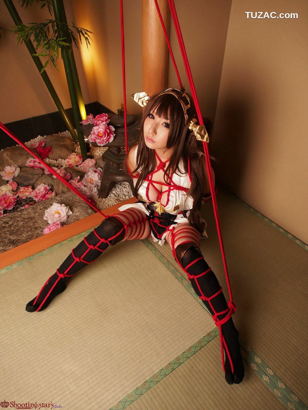 日本CosPlay_绫香サク (サク綾香 Saku Ayaka)《艦隊これくしょん》Kongou(金剛) 第三部 写真集