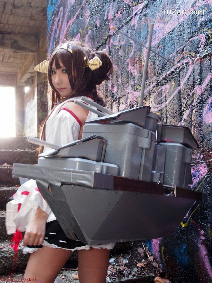 日本CosPlay_绫香サク (サク綾香 Saku Ayaka)《艦隊これくしょん》Kongou(金剛) 第三部 写真集