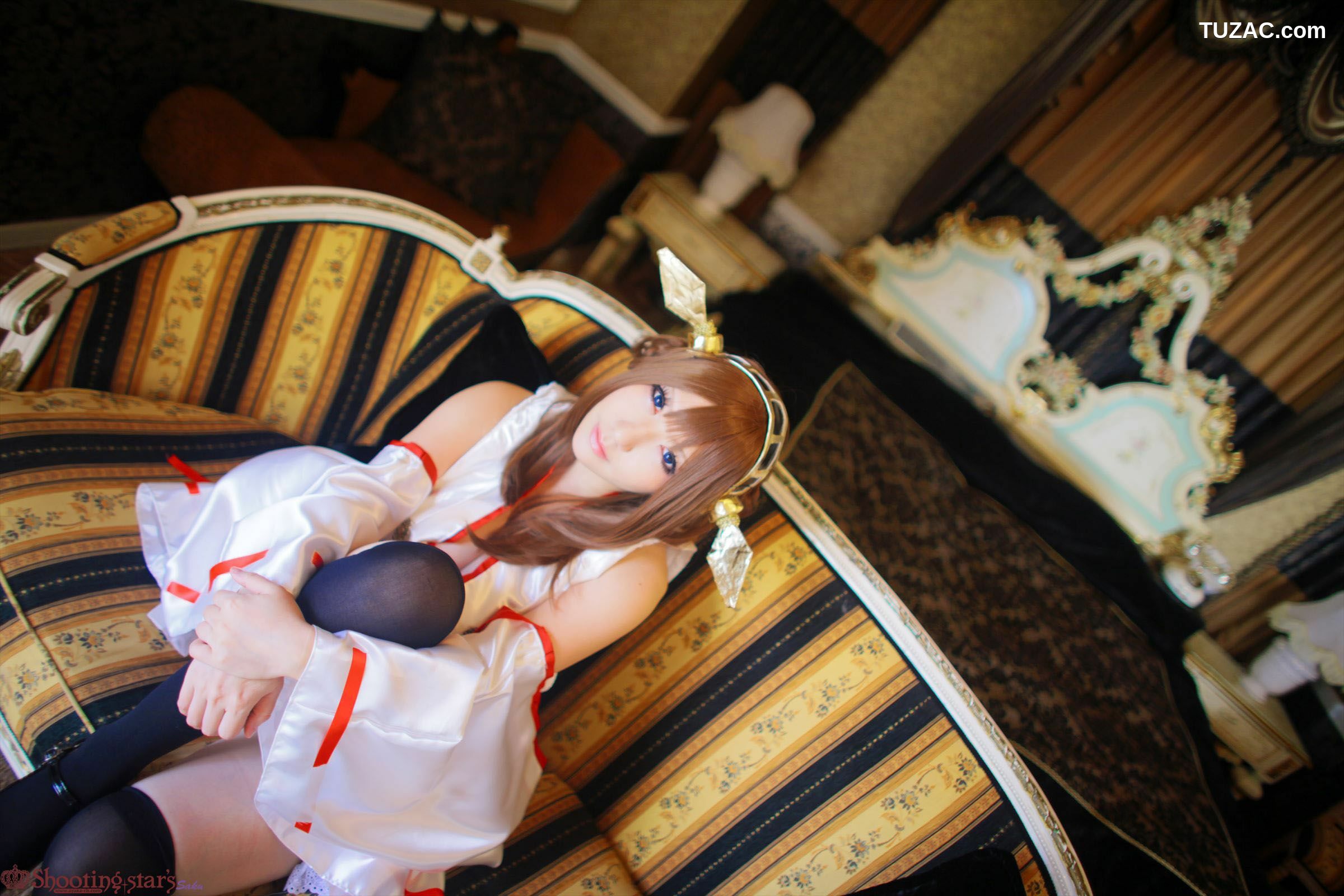 日本CosPlay_绫香サク (サク綾香 Saku Ayaka)《艦隊これくしょん》Kongou(金剛) 第三部 写真集