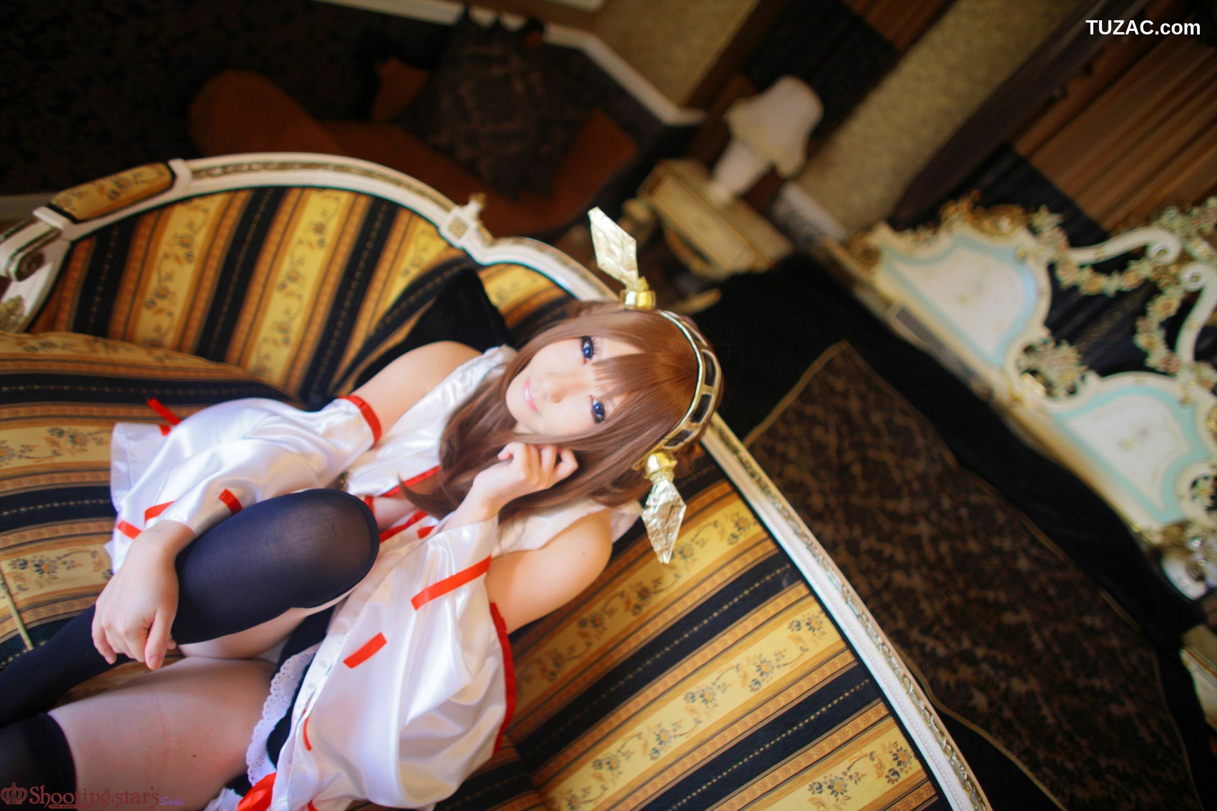 日本CosPlay_绫香サク (サク綾香 Saku Ayaka)《艦隊これくしょん》Kongou(金剛) 第三部 写真集