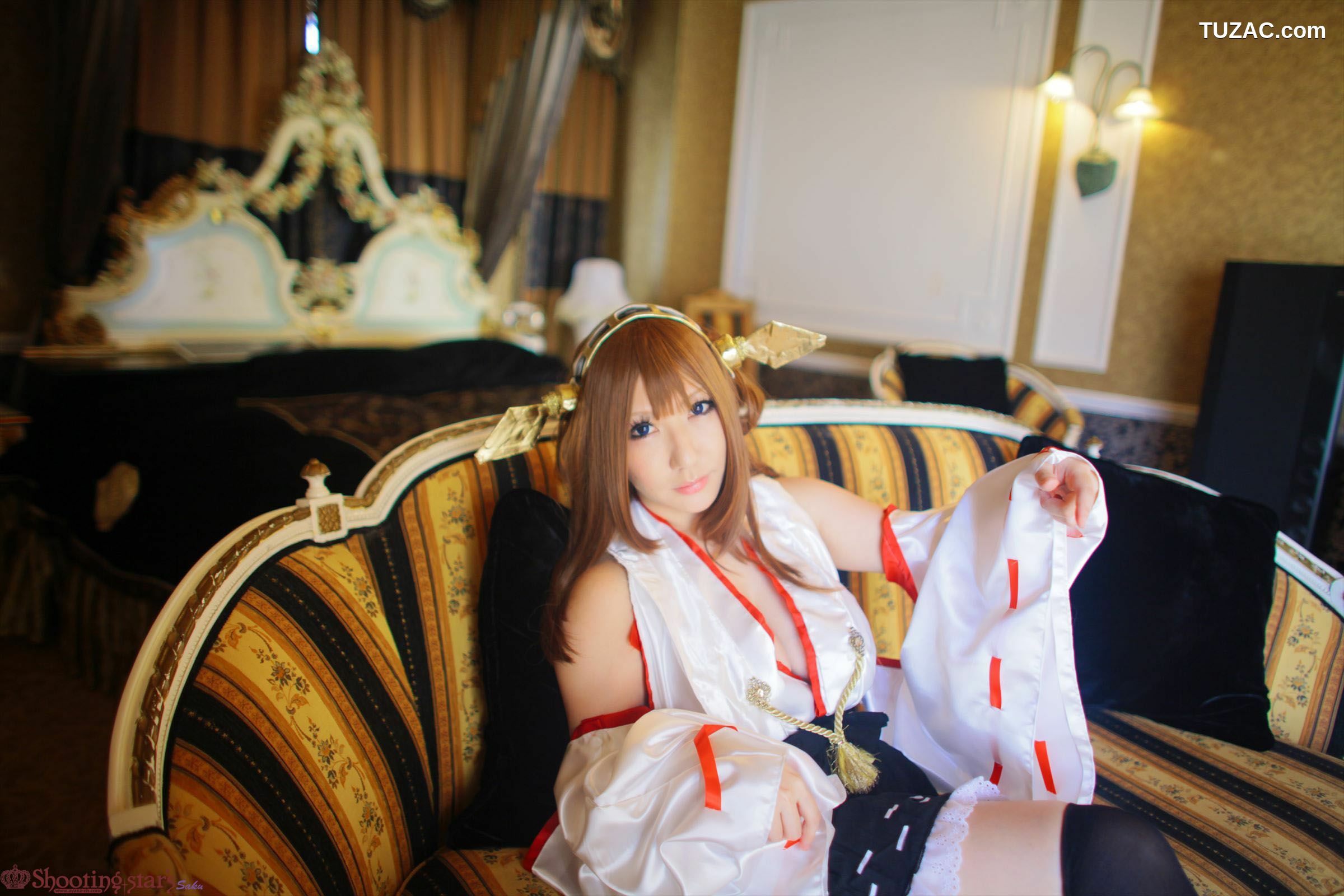 日本CosPlay_绫香サク (サク綾香 Saku Ayaka)《艦隊これくしょん》Kongou(金剛) 第三部 写真集