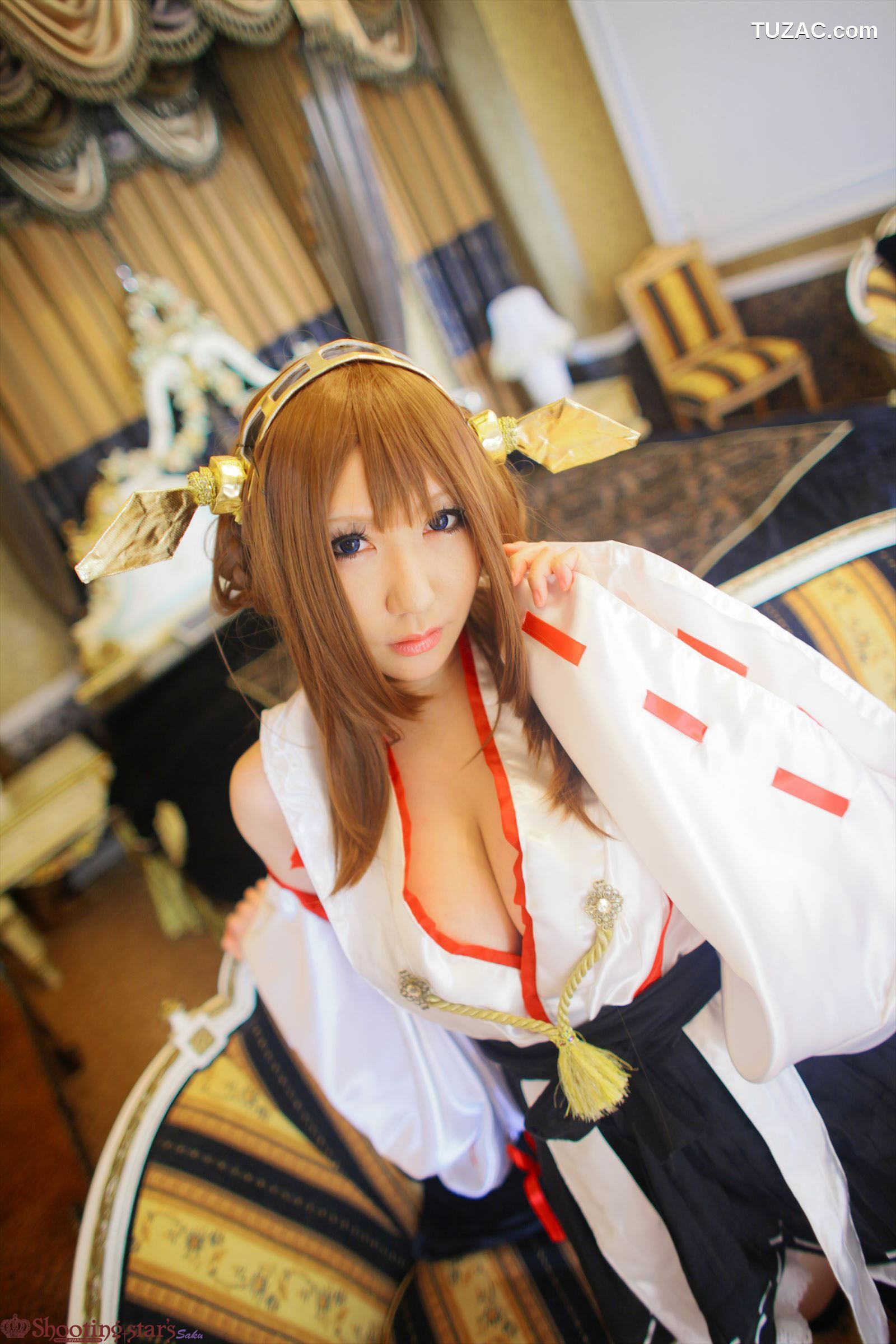 日本CosPlay_绫香サク (サク綾香 Saku Ayaka)《艦隊これくしょん》Kongou(金剛) 第三部 写真集