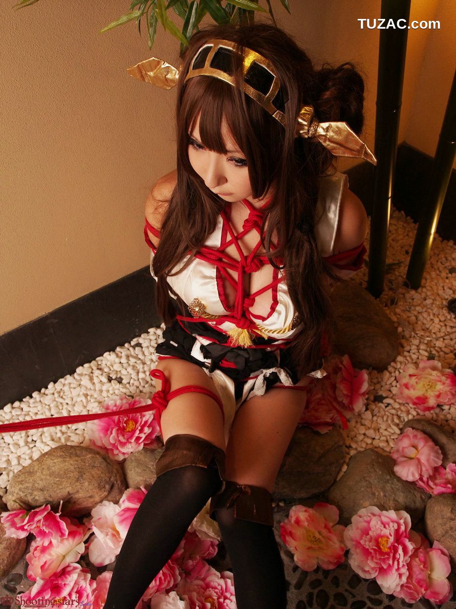 日本CosPlay_绫香サク (サク綾香 Saku Ayaka)《艦隊これくしょん》Kongou(金剛) 第三部 写真集