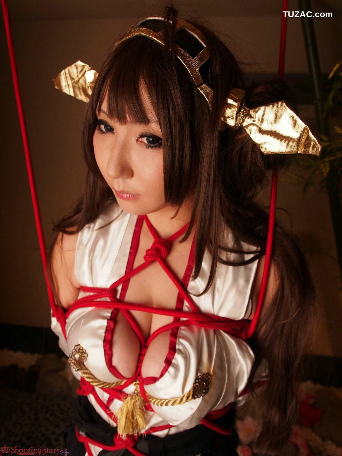 日本CosPlay_绫香サク (サク綾香 Saku Ayaka)《艦隊これくしょん》Kongou(金剛) 第三部 写真集