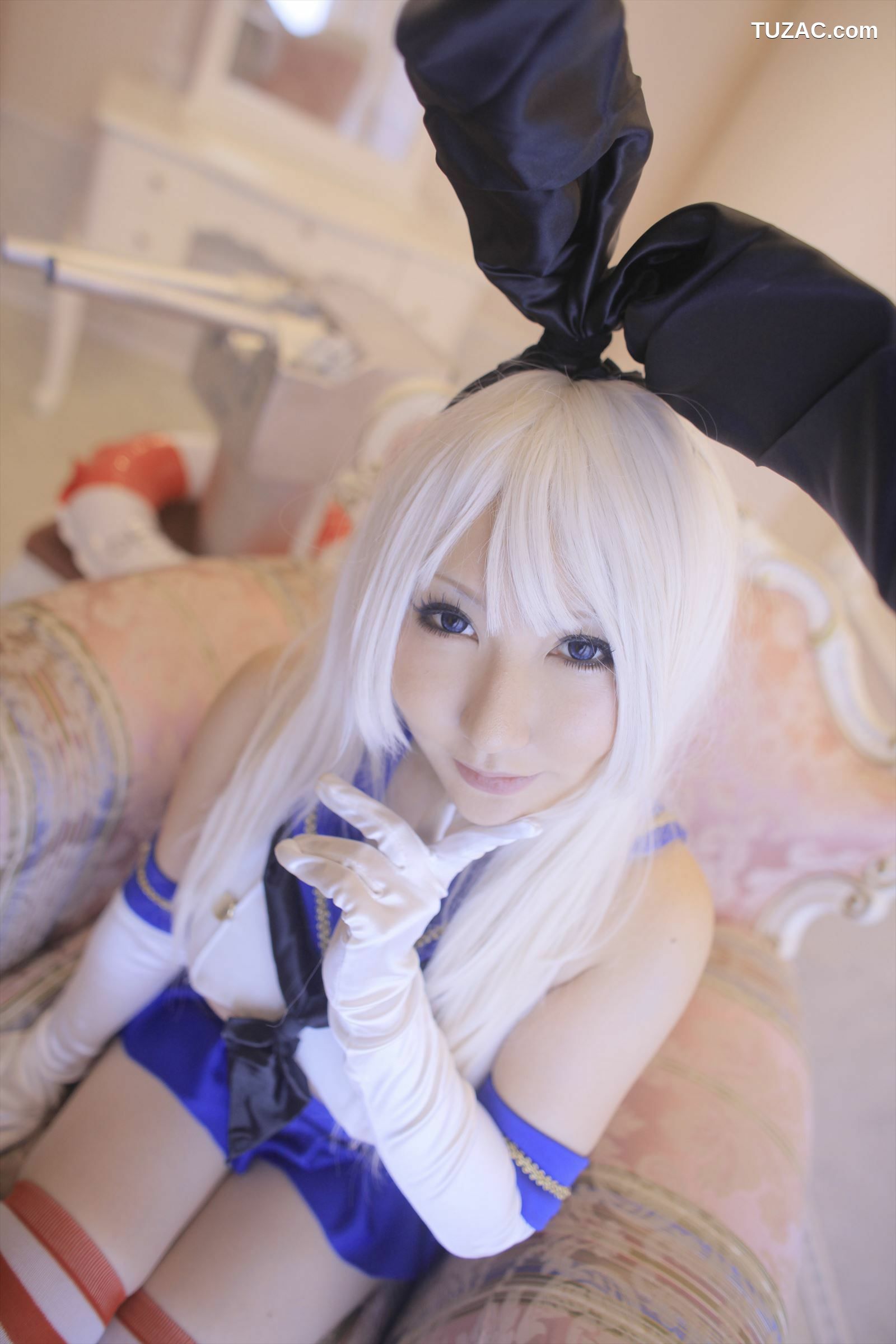 日本CosPlay_绫香サク (サク綾香 Saku Ayaka)《艦隊これくしょん》島風+天津風+伊19 写真集[106P]