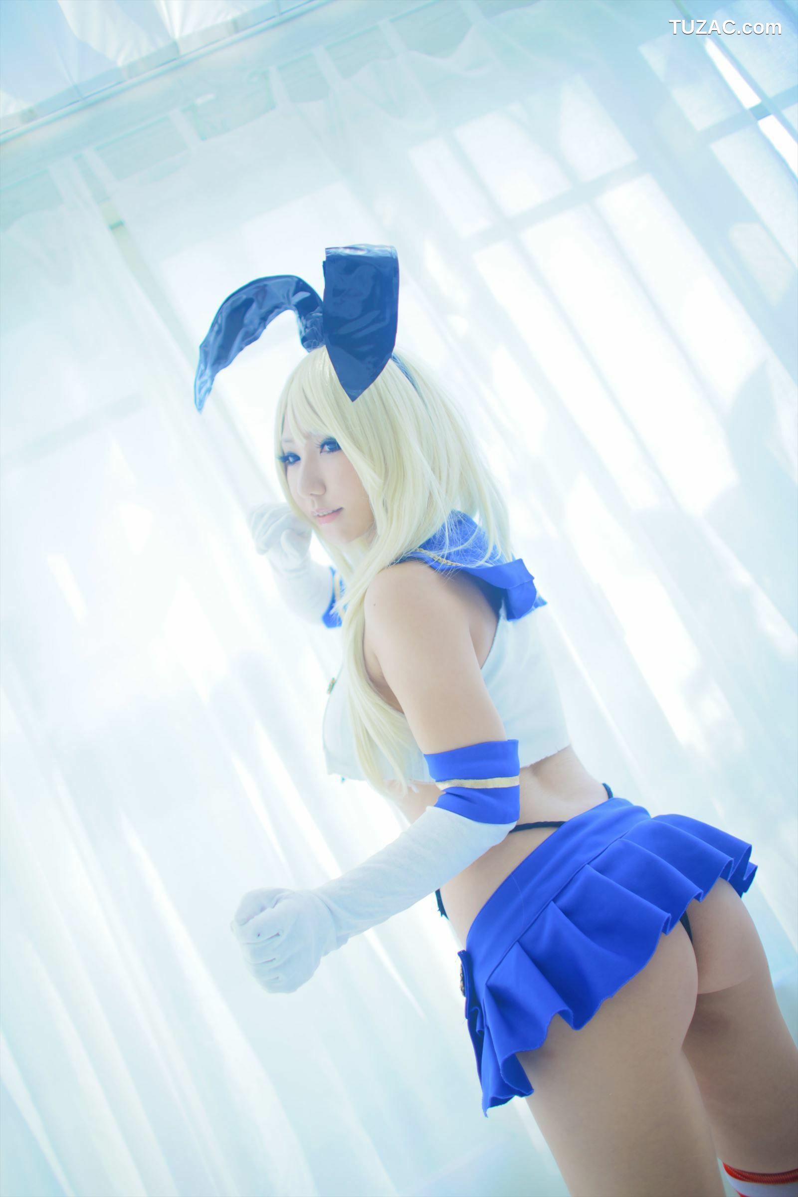 日本CosPlay_绫香サク (サク綾香 Saku Ayaka)《艦隊これくしょん》島風+天津風+伊19 写真集[106P]