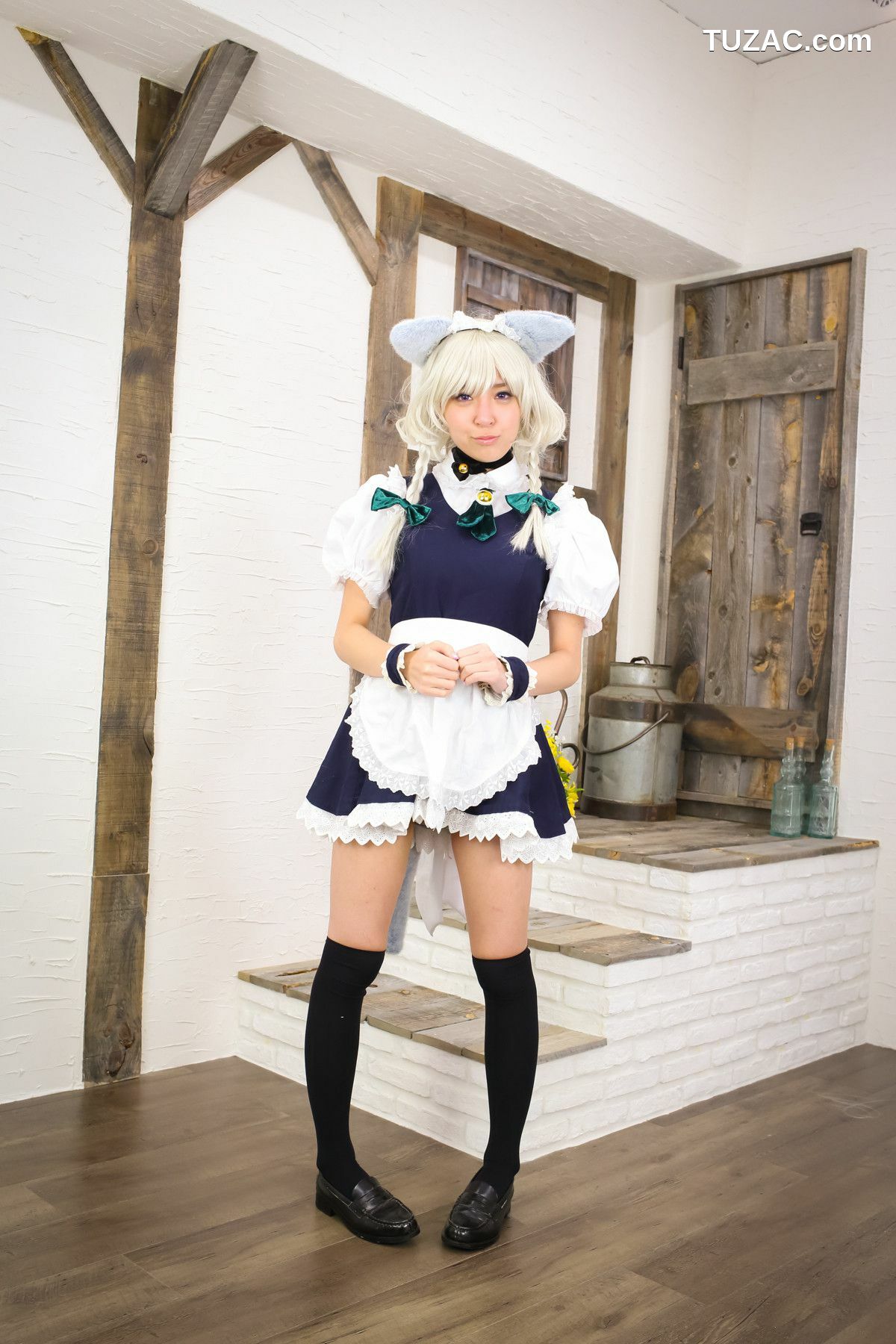 日本CosPlay_羽川るな 《東方月時計～ルナ·ダイアル》Izayoi Sakuya 写真集