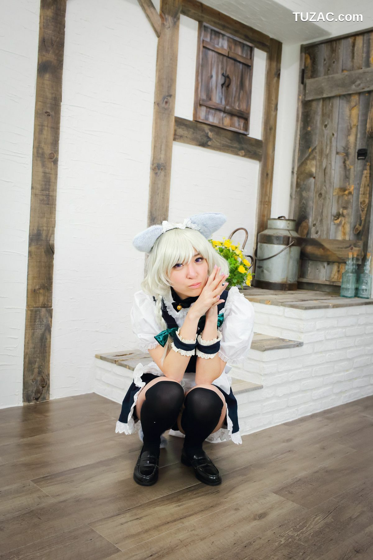 日本CosPlay_羽川るな 《東方月時計～ルナ&middot;ダイアル》Izayoi Sakuya 写真集