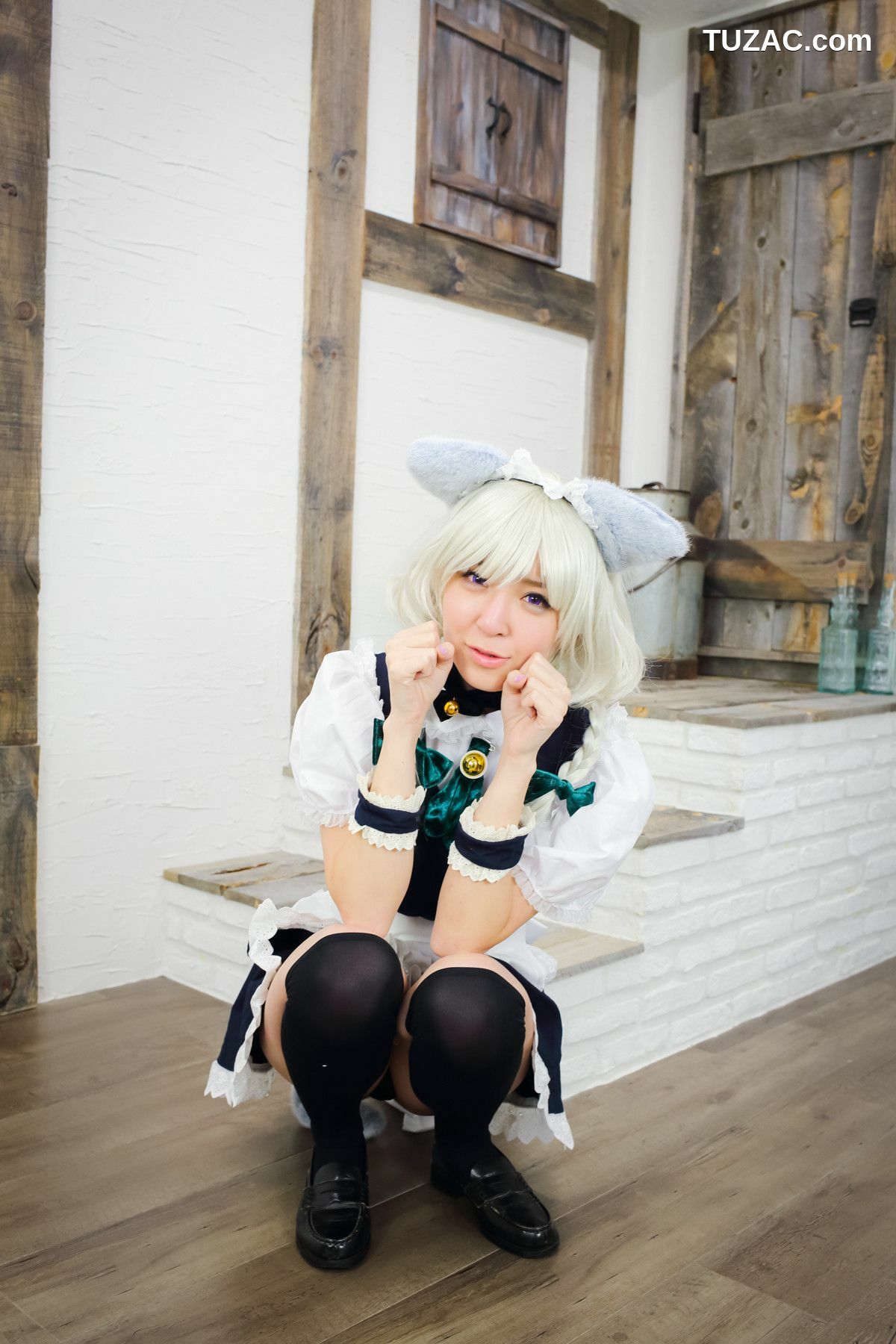 日本CosPlay_羽川るな 《東方月時計～ルナ&middot;ダイアル》Izayoi Sakuya 写真集